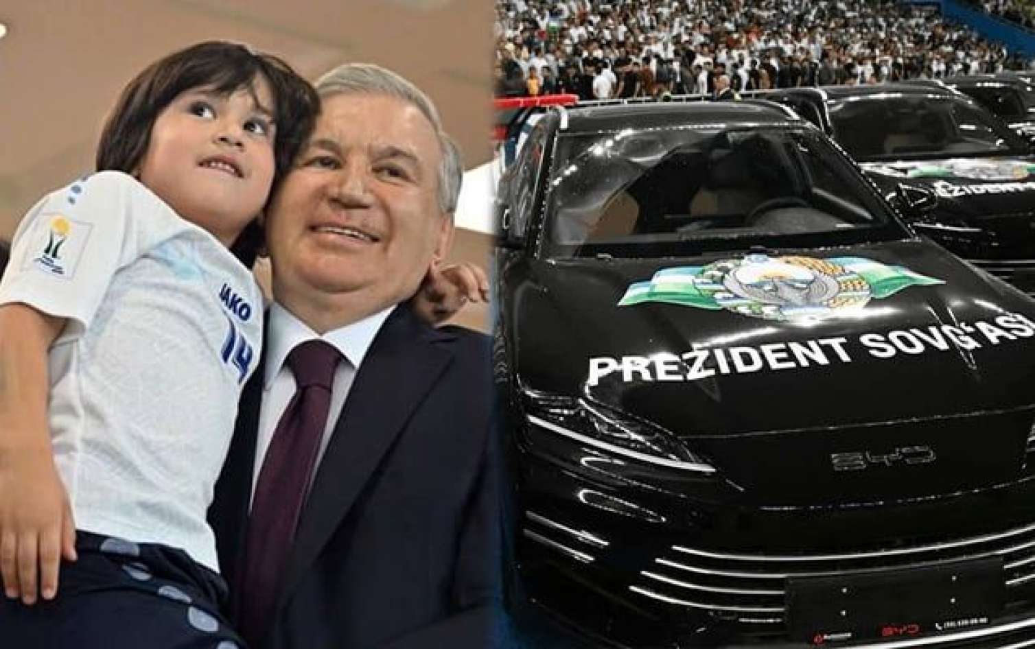 Prezident onlara avtomobil hədiyyə etdi  - FOTO