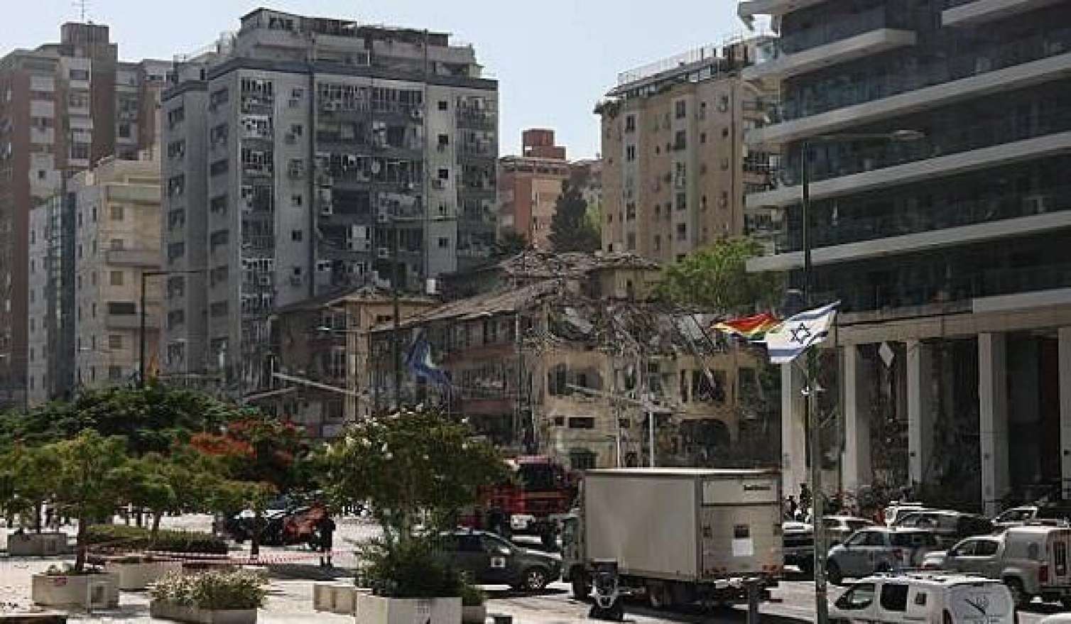 Gürcüstanın İsraildəki səfirliyinin yaxınlığına raket düşdü 