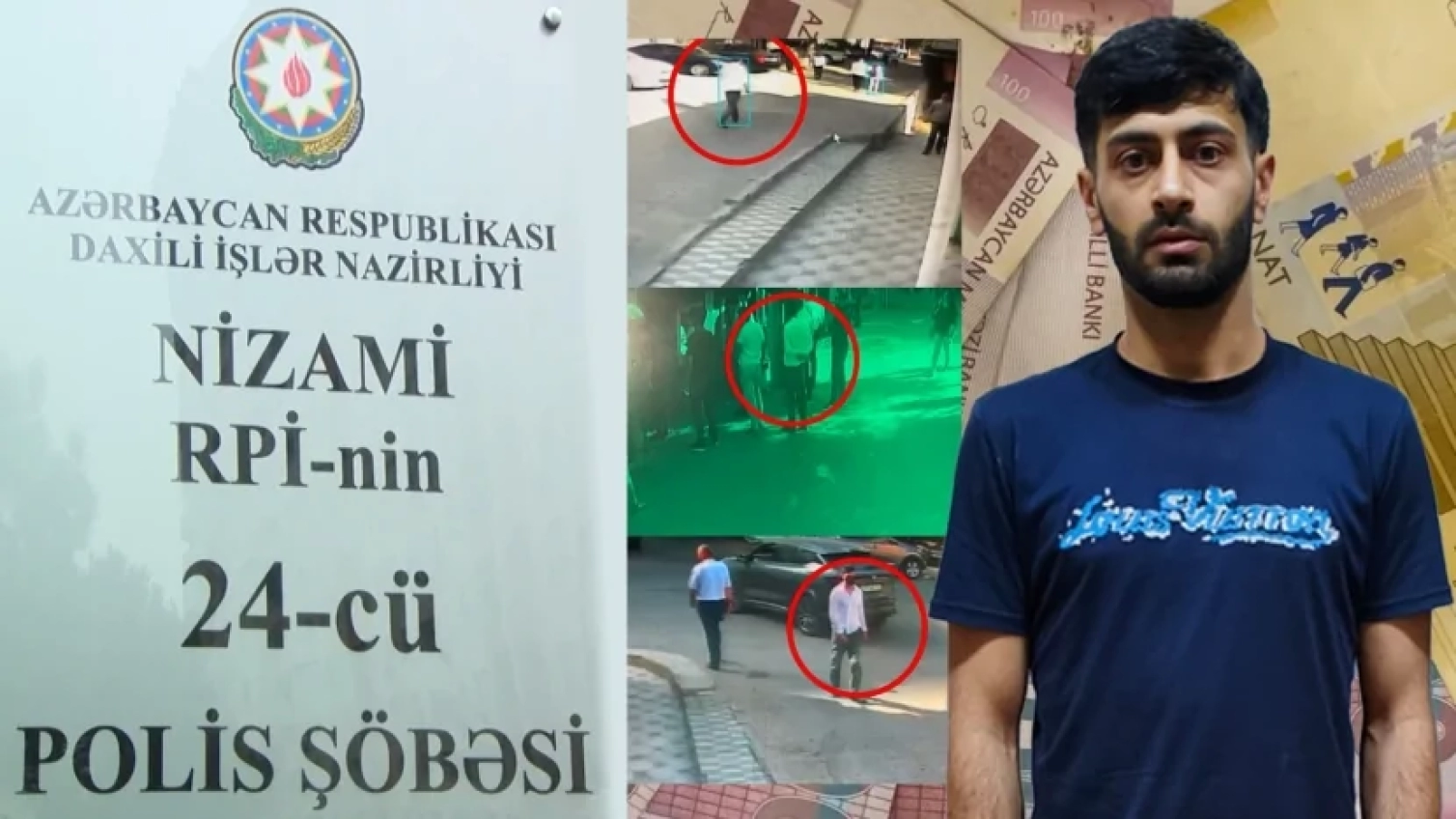 Maska taxıb quldurluq etdi - VİDEO 