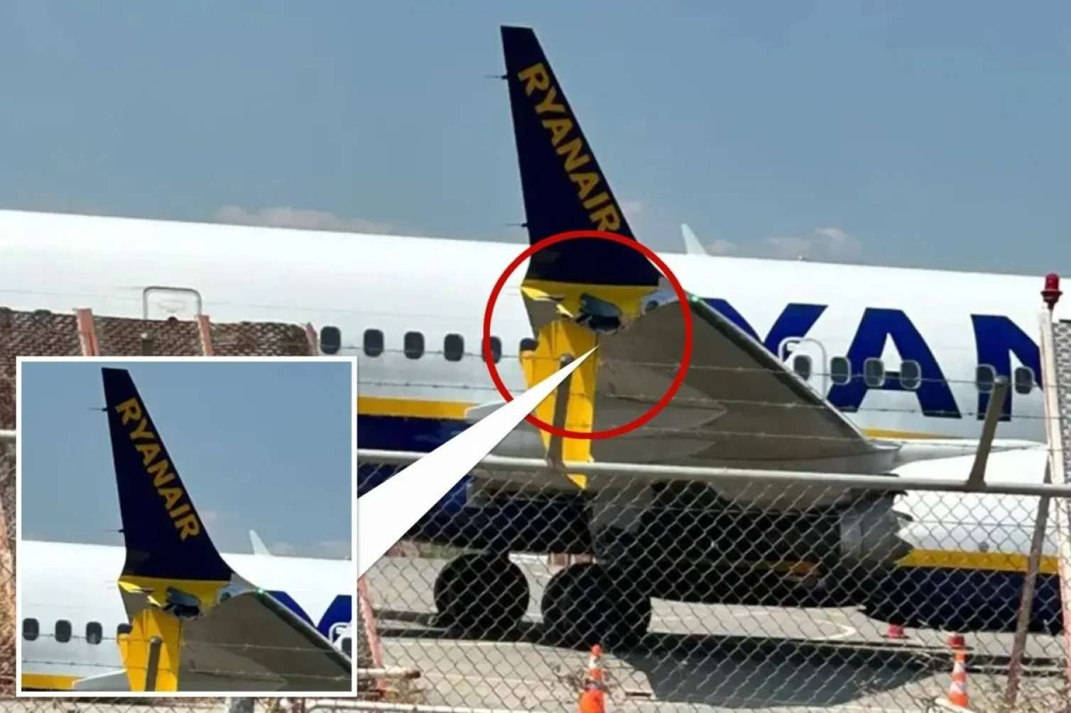 Daha bir təyyarə krizi: "Boeing 737"nin qanadı qırıldı 