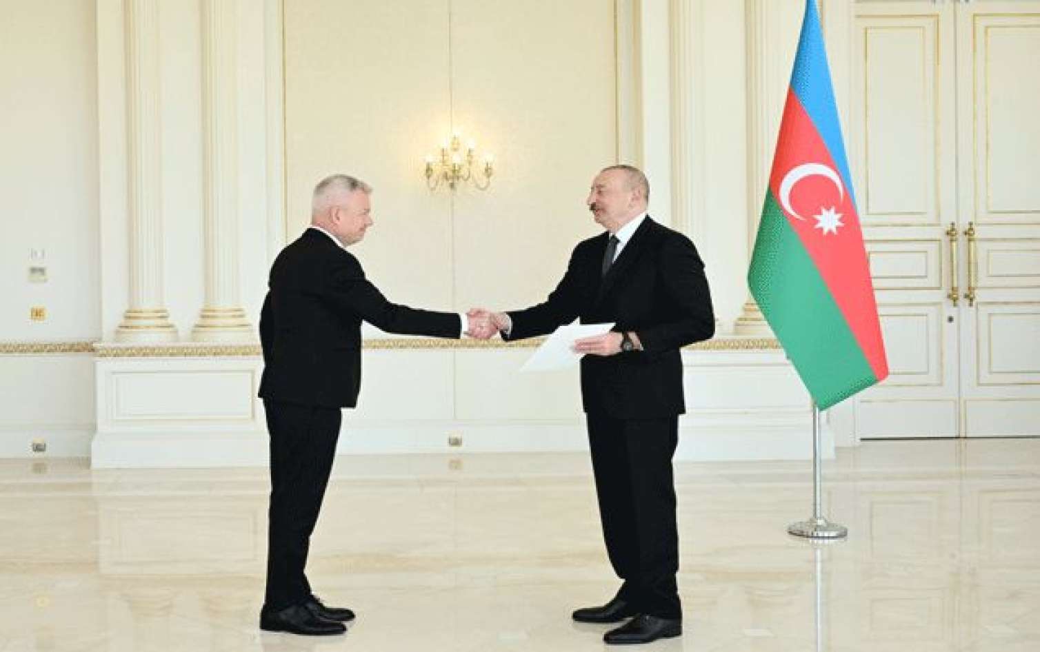 Prezident Polşanın yeni səfirini qəbul etdi - Fotolar 