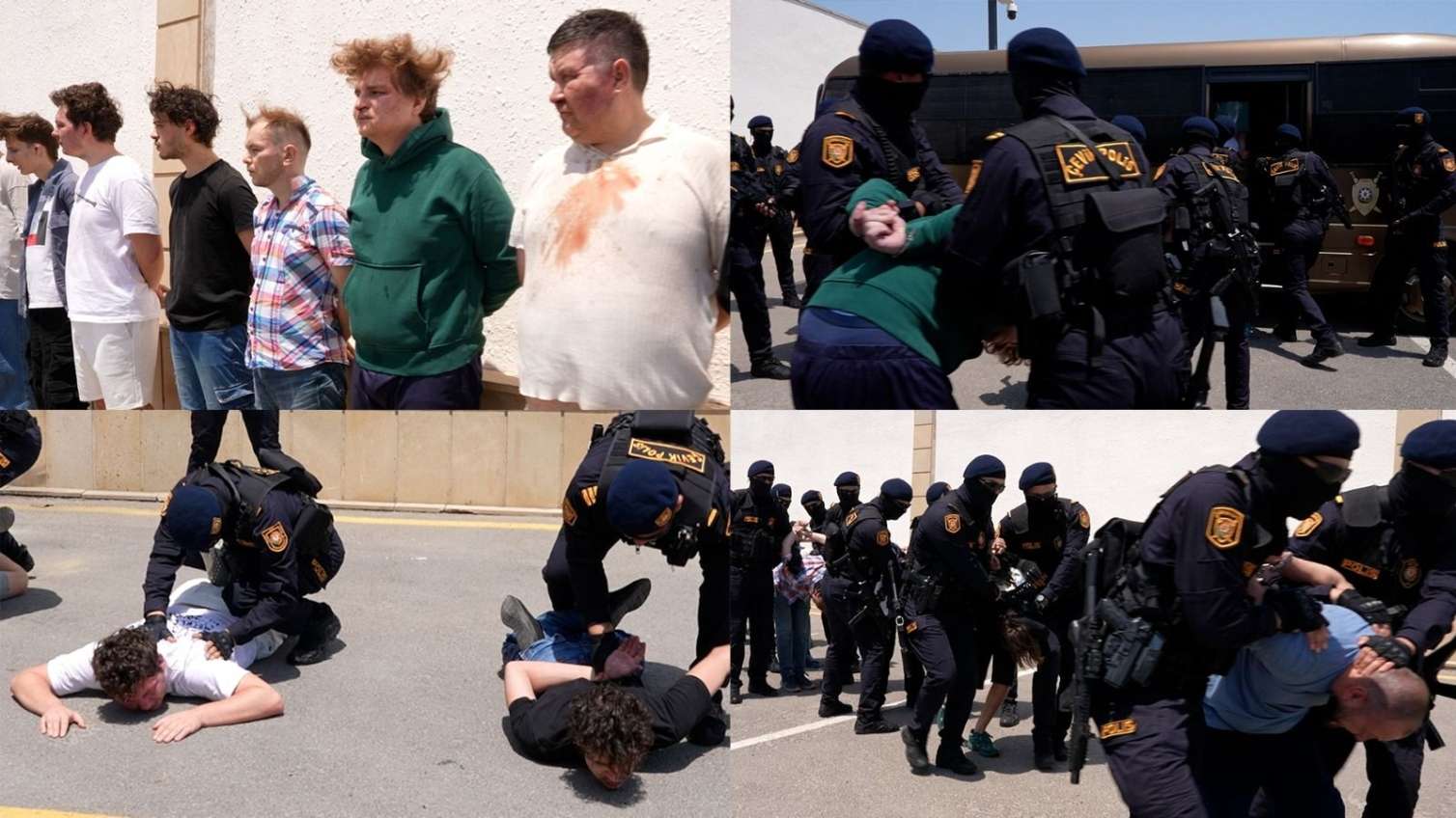 Bakıda ruslardan ibarət iki cinayətkar dəstə SAXLANILDI - FOTO/VİDEO