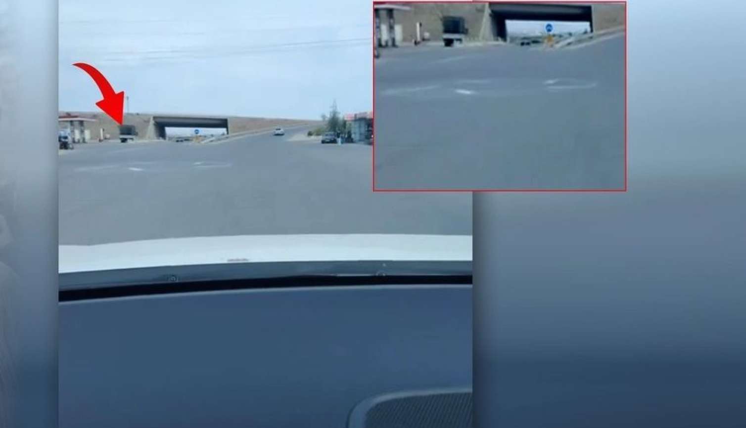 "Nasosnu"da yola çəkilən dairə təhlükəli vəziyyət yaradıb - VİDEO