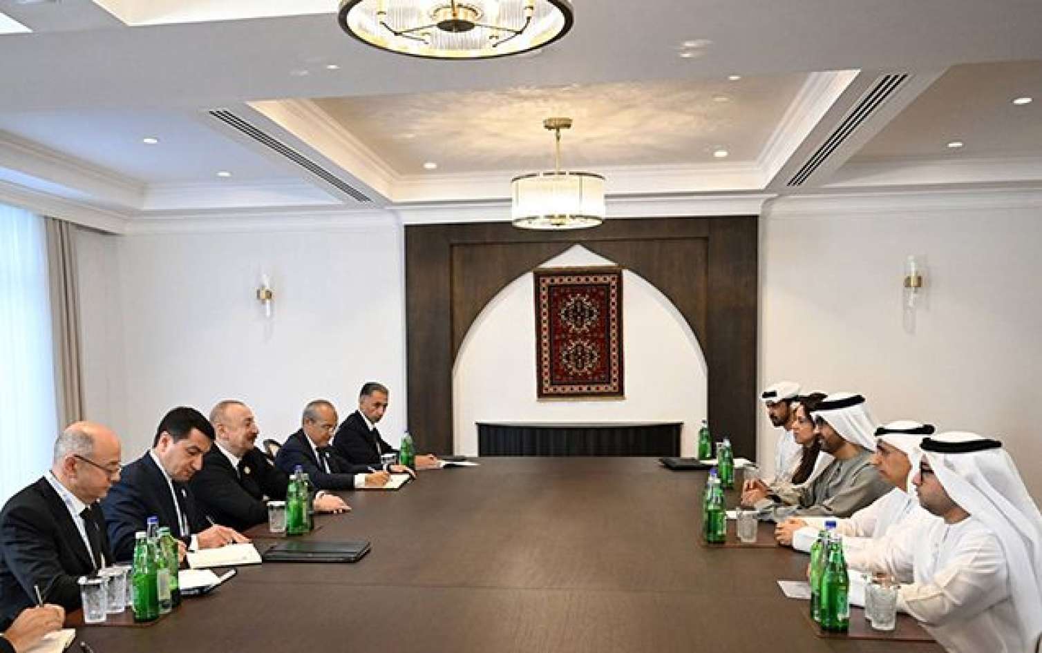 İlham Əliyev Xankəndidə naziri qəbul etdi - FOTOLAR  