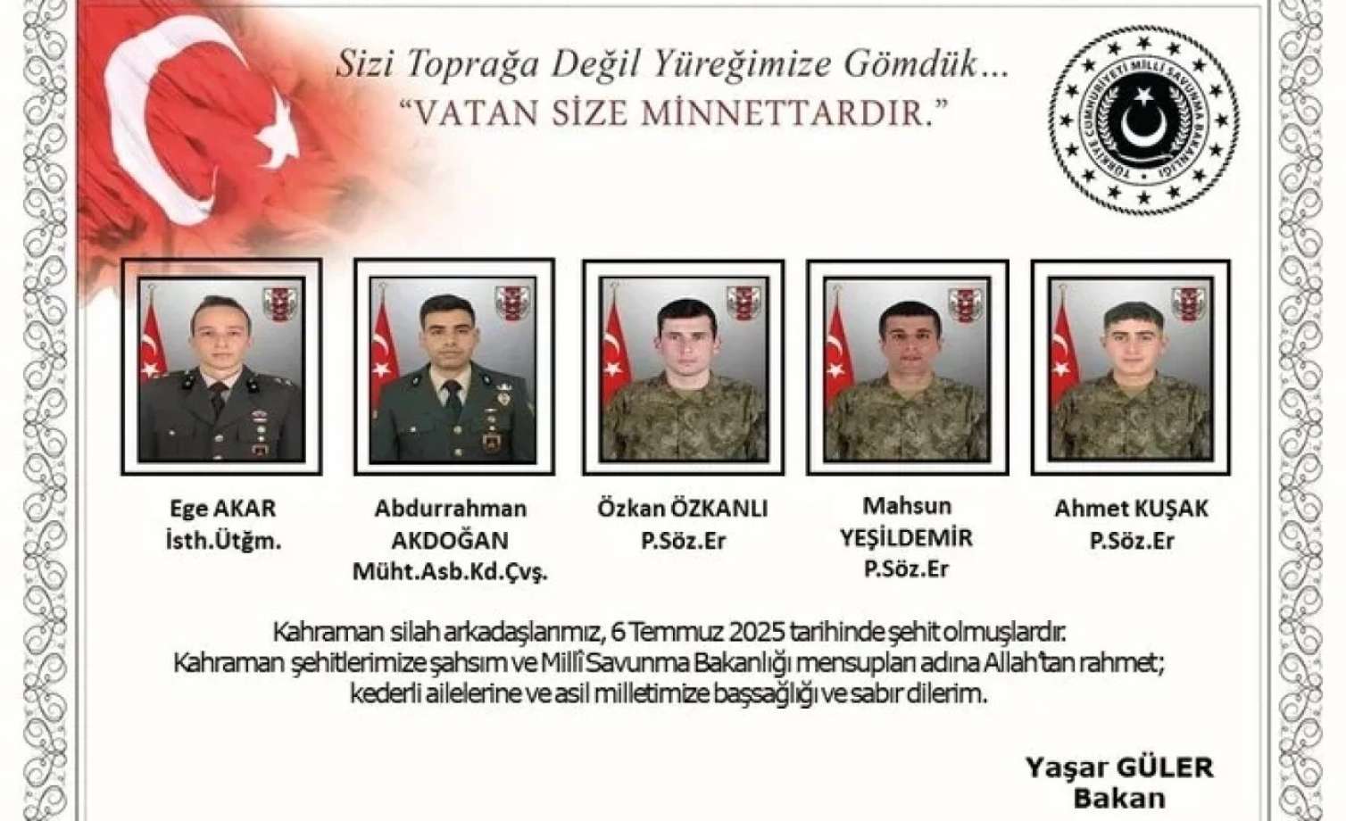 Metan qazı Türkiyədə 8 hərbçinin həyatına son qoydu 
