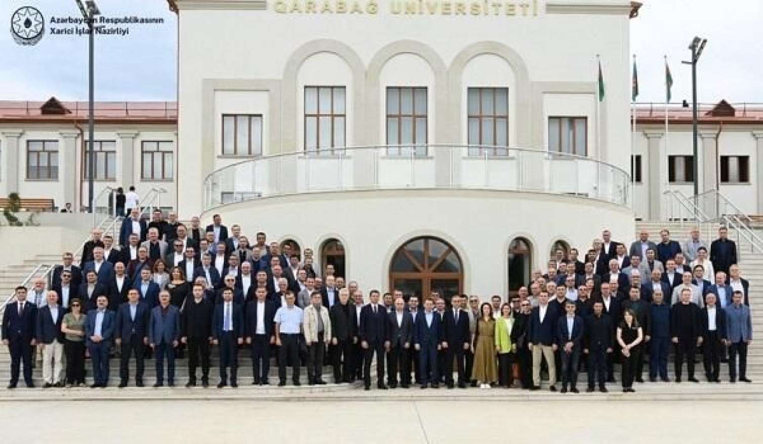 Diplomatlarımız Qarabağ Universitetində... - Foto 