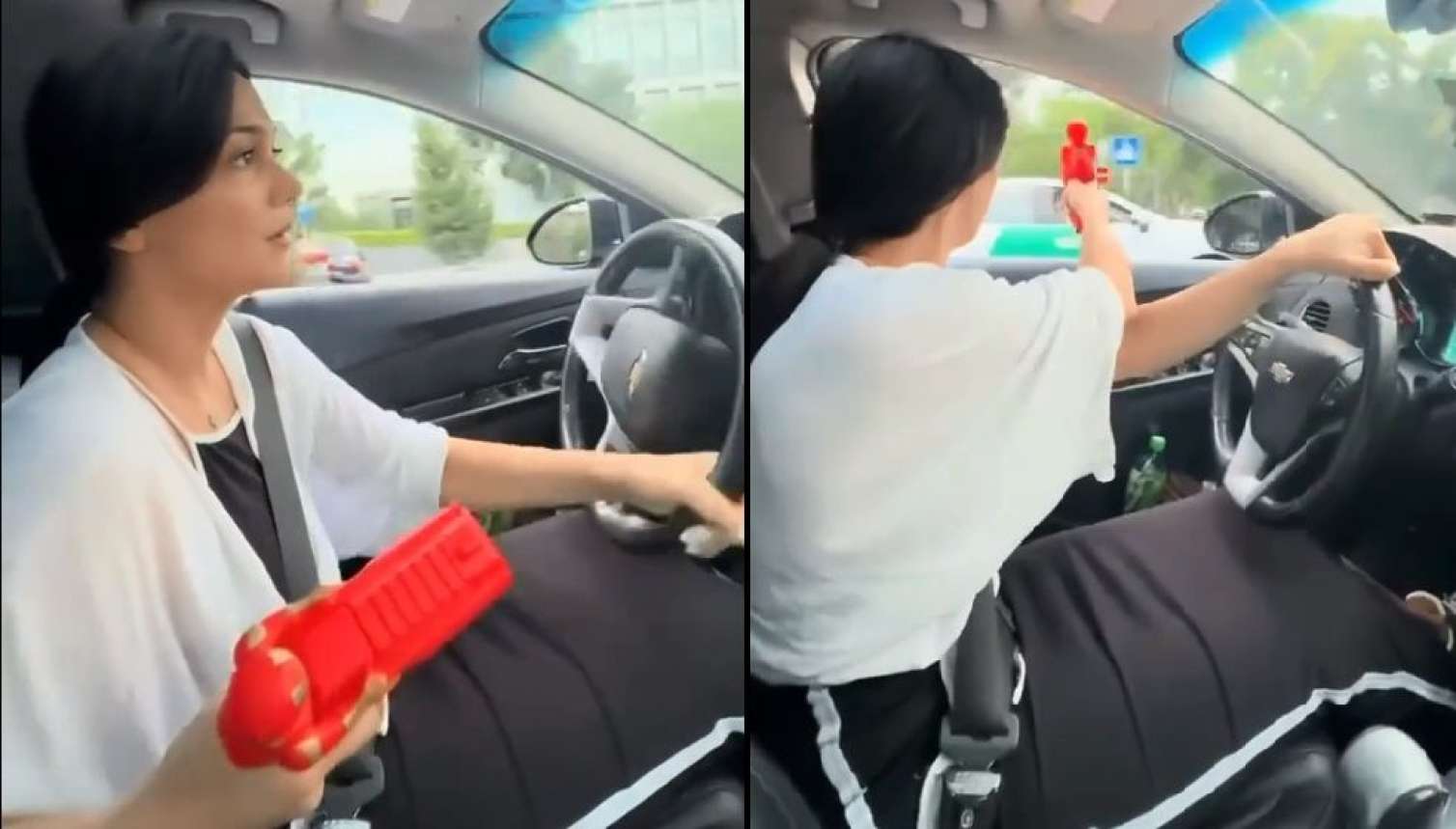 Tanınmış tiktoker qaydaları kobudcasına pozdu  - VİDEO