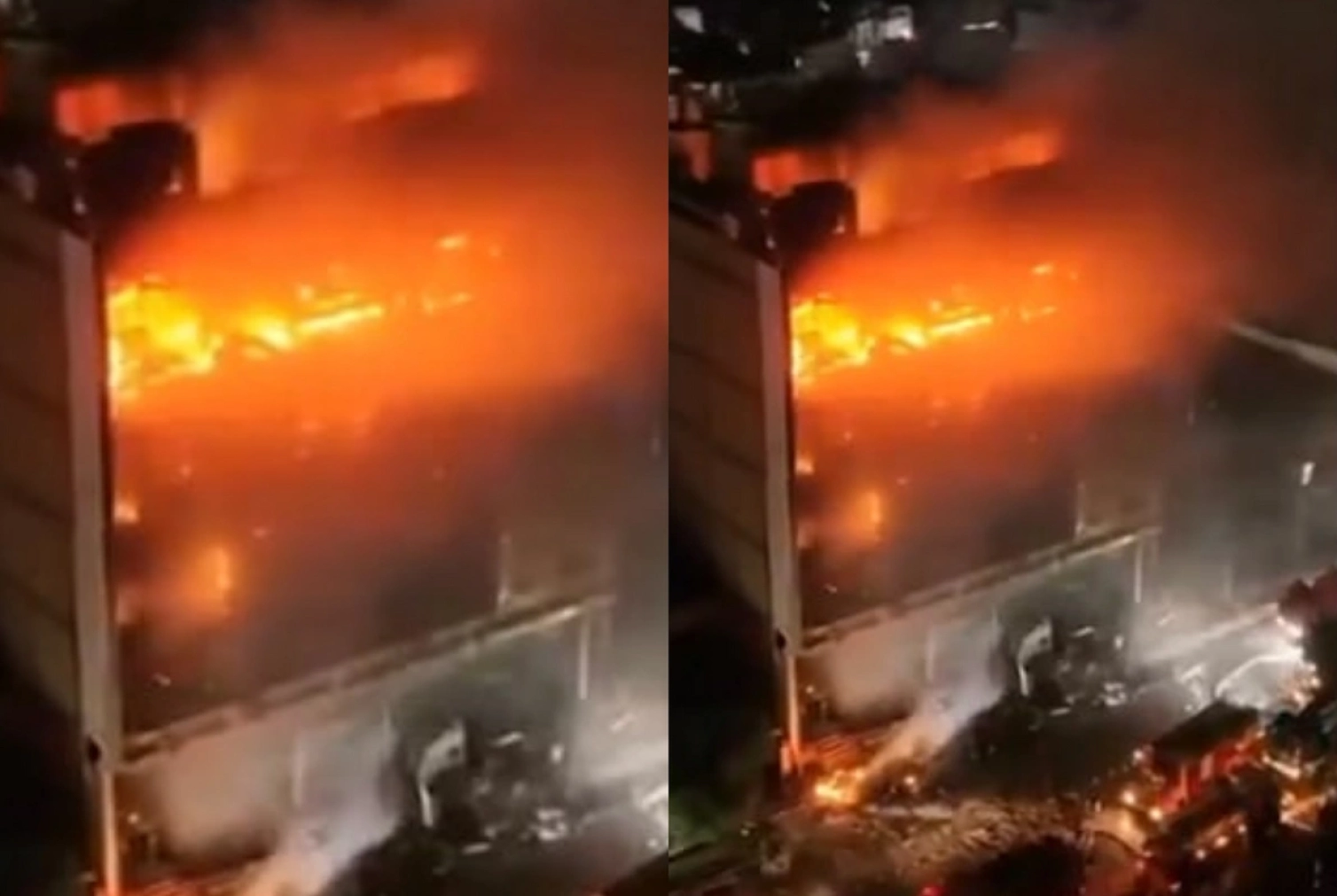 İraqda dəhşətli YANĞIN -  50 nəfər diri diri YANDI