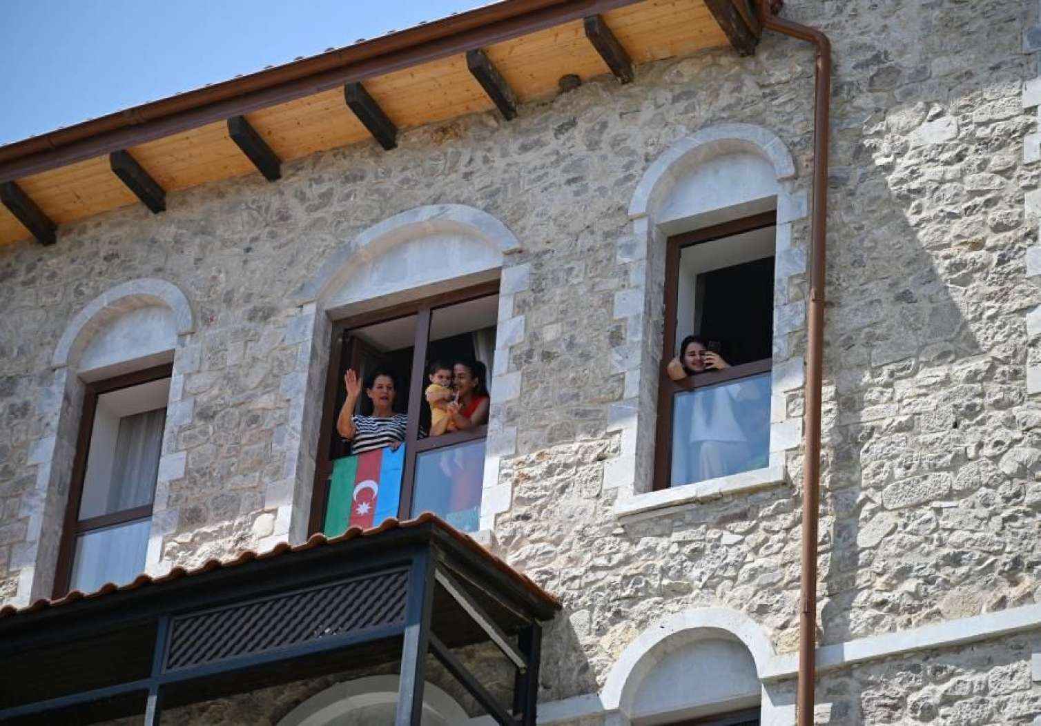Liderlər Şuşaya getdi - Foto 