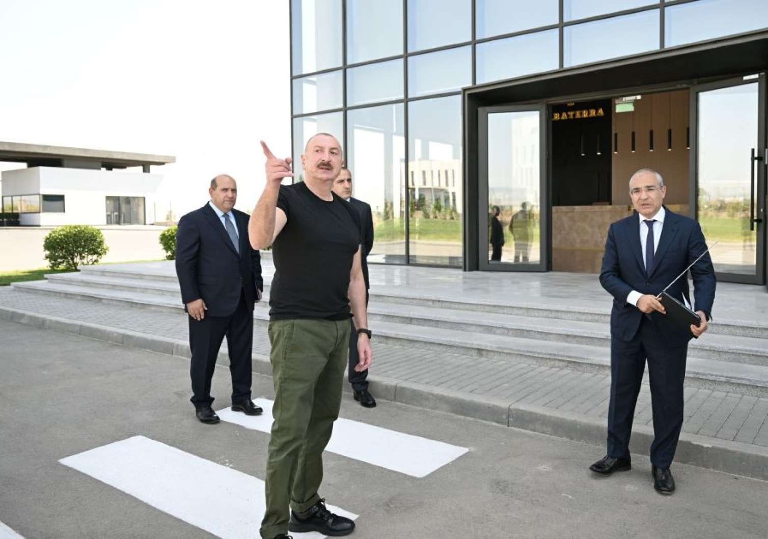 Prezident Ağdamda açılışda iştirak etdi - Fotolar 