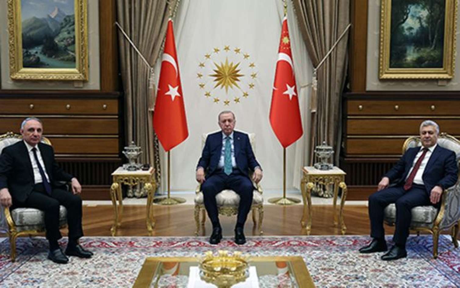 Ərdoğan Kamran Əliyevi qəbul etdi 