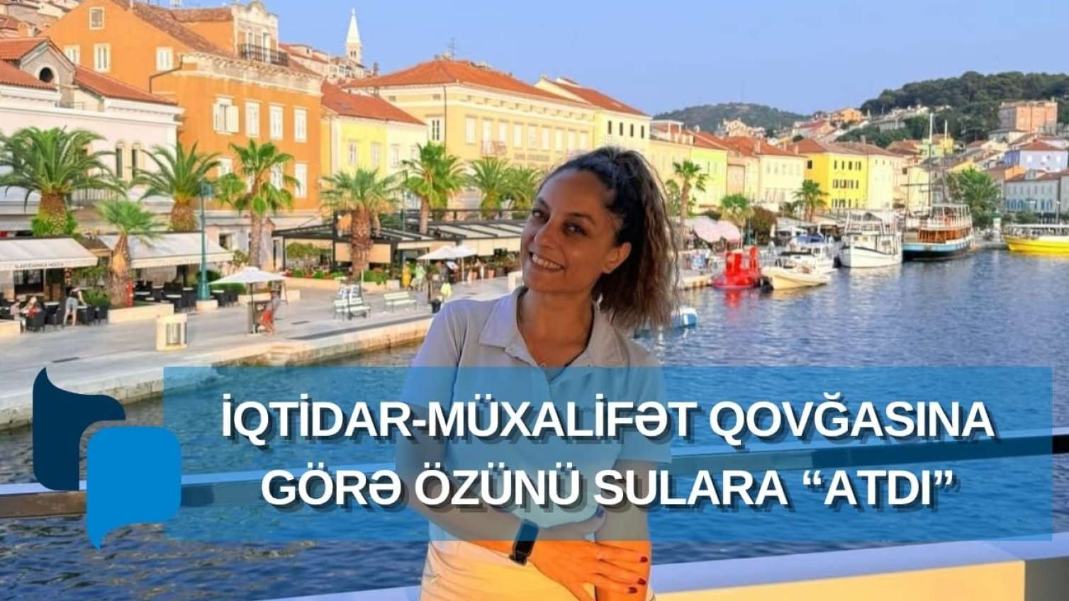 İqtidar-müxalifət qovğasına görə özünü sulara "atdı" -  Jurnalistikadan dənizçiliyə - VİDEO