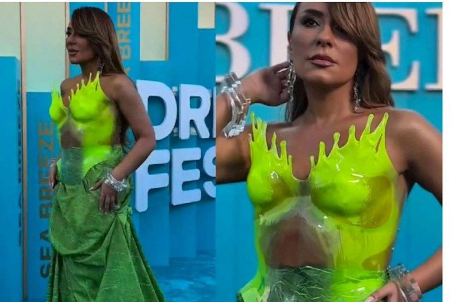 Xalq artistinin festivaldakı paltarı müzakirələrə səbəb oldu — VİDEO 