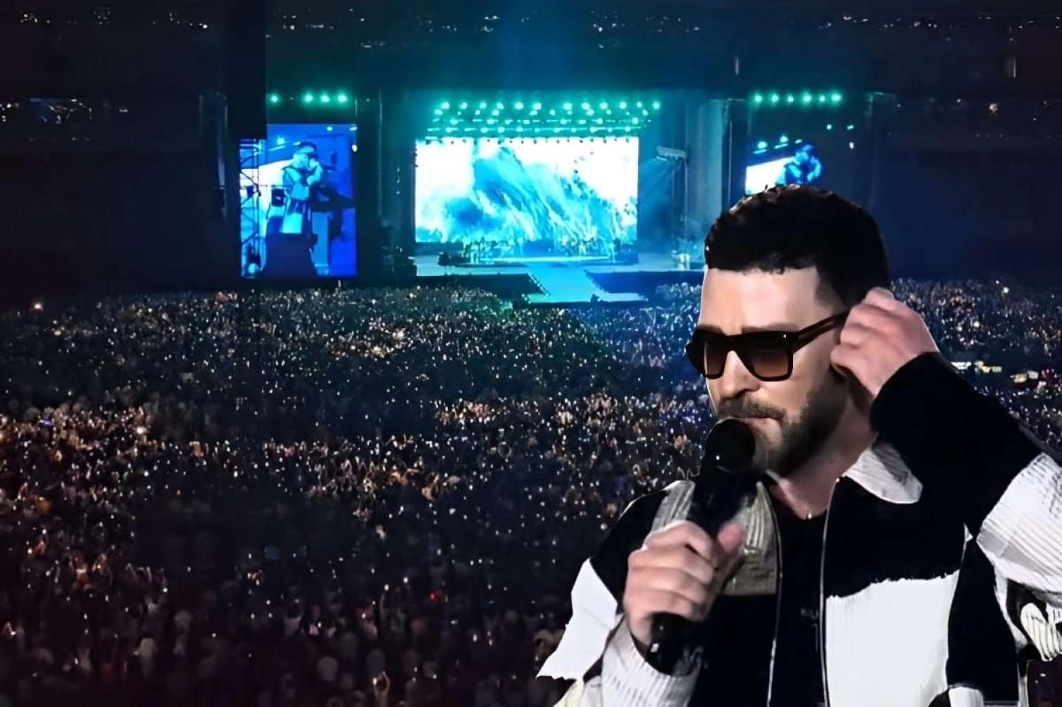 Castin Timberleykin Bakıdakı konsertindən - GÖRÜNTÜLƏR 