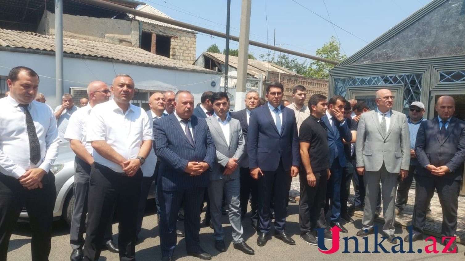 Natiq Qasımovun anası ilə vida mərasimi keçirilir 