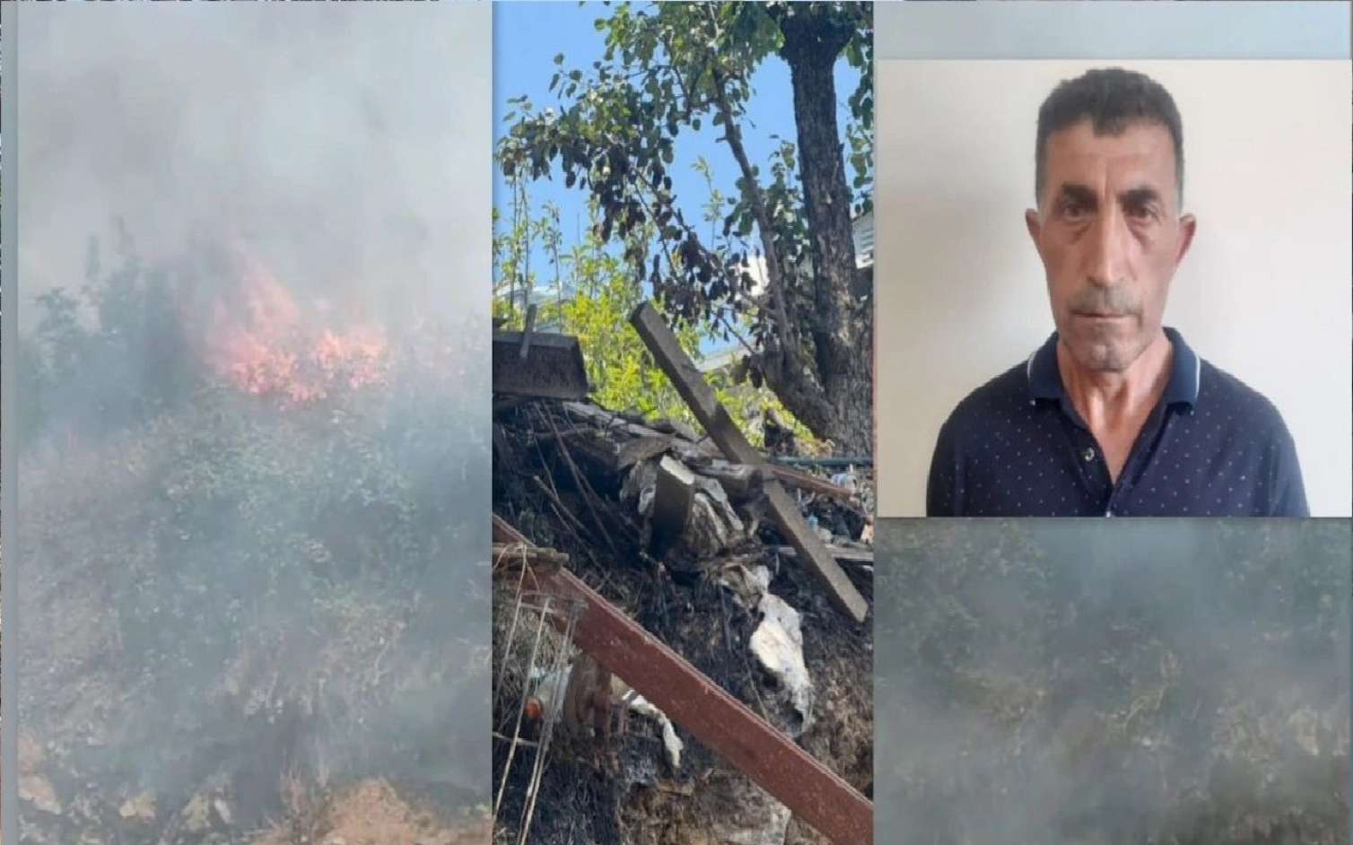 Qarabağda yanğın törədən şəxs həbs edildi 