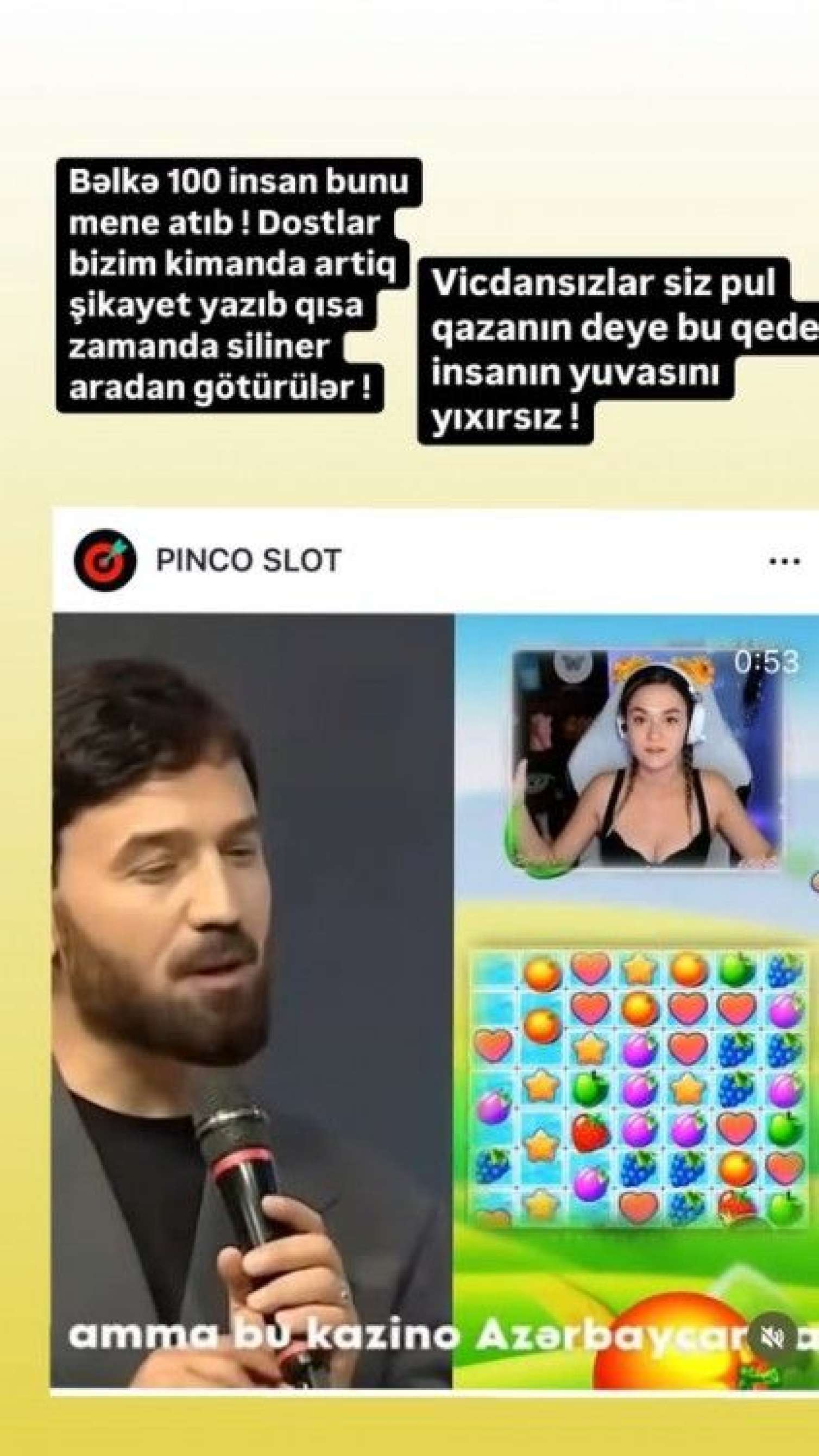 Zamiq üsyan etdi: Vicdansızlar, insanların yuvasını yıxırsınız! - FOTO 