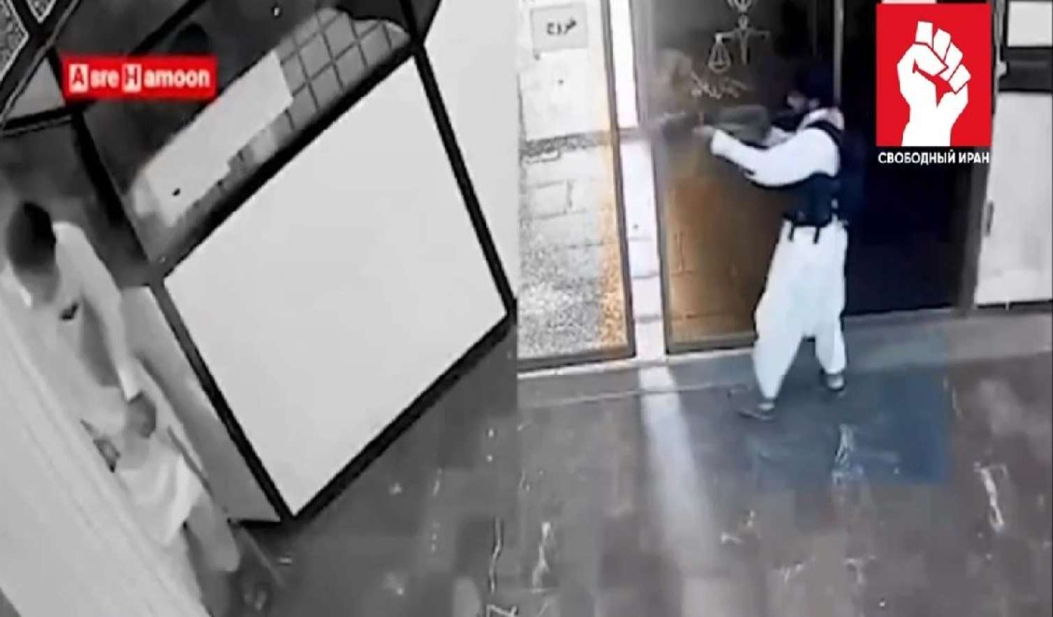İranda məhkəmə binasına silahlı hücumun anbaan GÖRÜNTÜLƏRİ