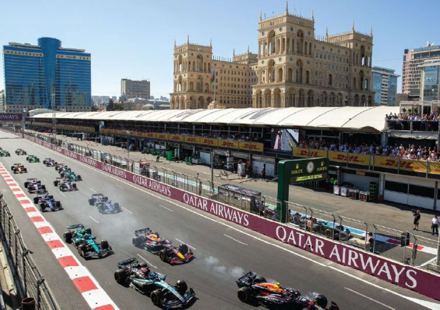 Bakıda "Formula 1"ə hazırlıqlar BAŞLADI 