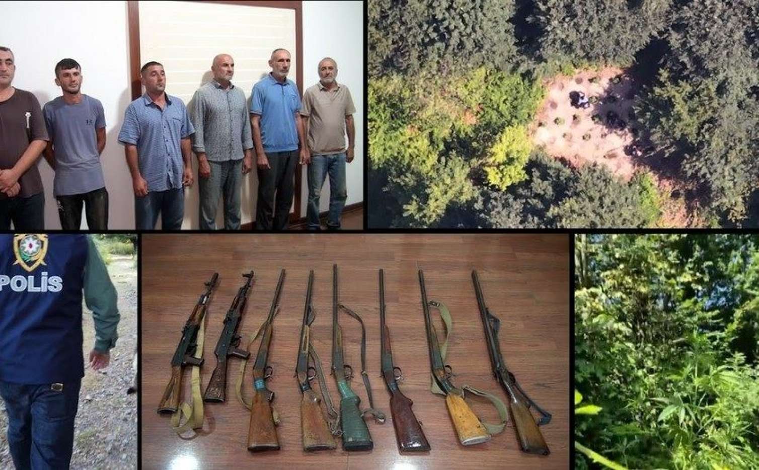 Dağda narkotik becərən silahlı dəstə ifşa olundu 