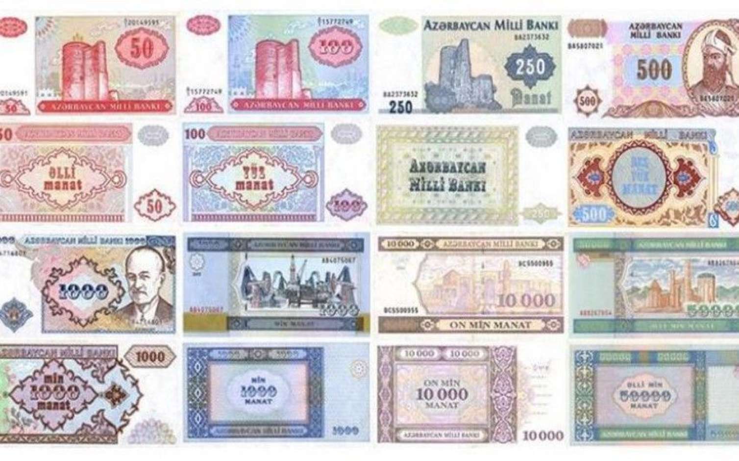 Azərbaycan manatının dövriyyəyə buraxılmasından 33 il keçir 