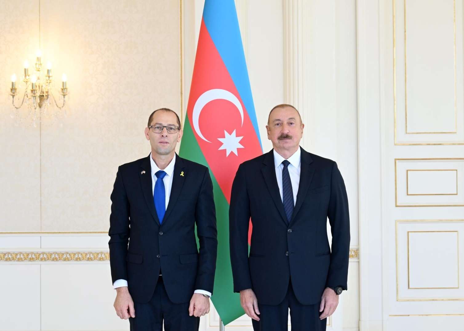 İlham Əliyev İsrailin yeni səfirini QƏBUL ETDI - FOTO