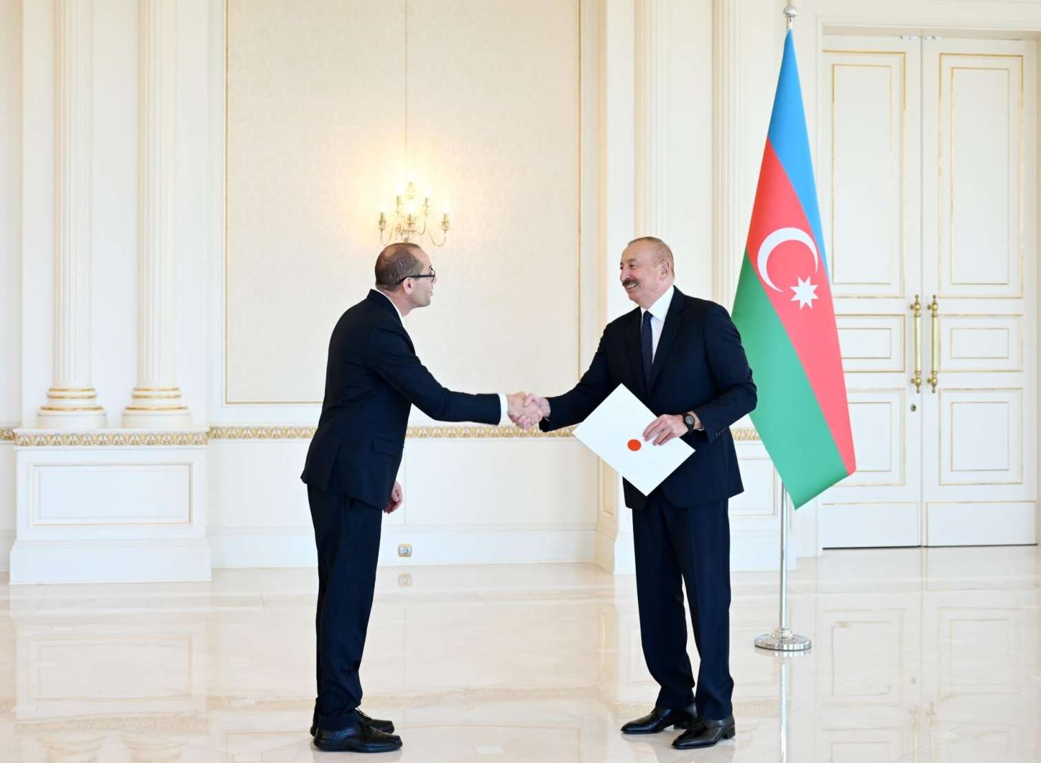  İlham Əliyev İsrailin yeni səfirini QƏBUL ETDI - FOTO