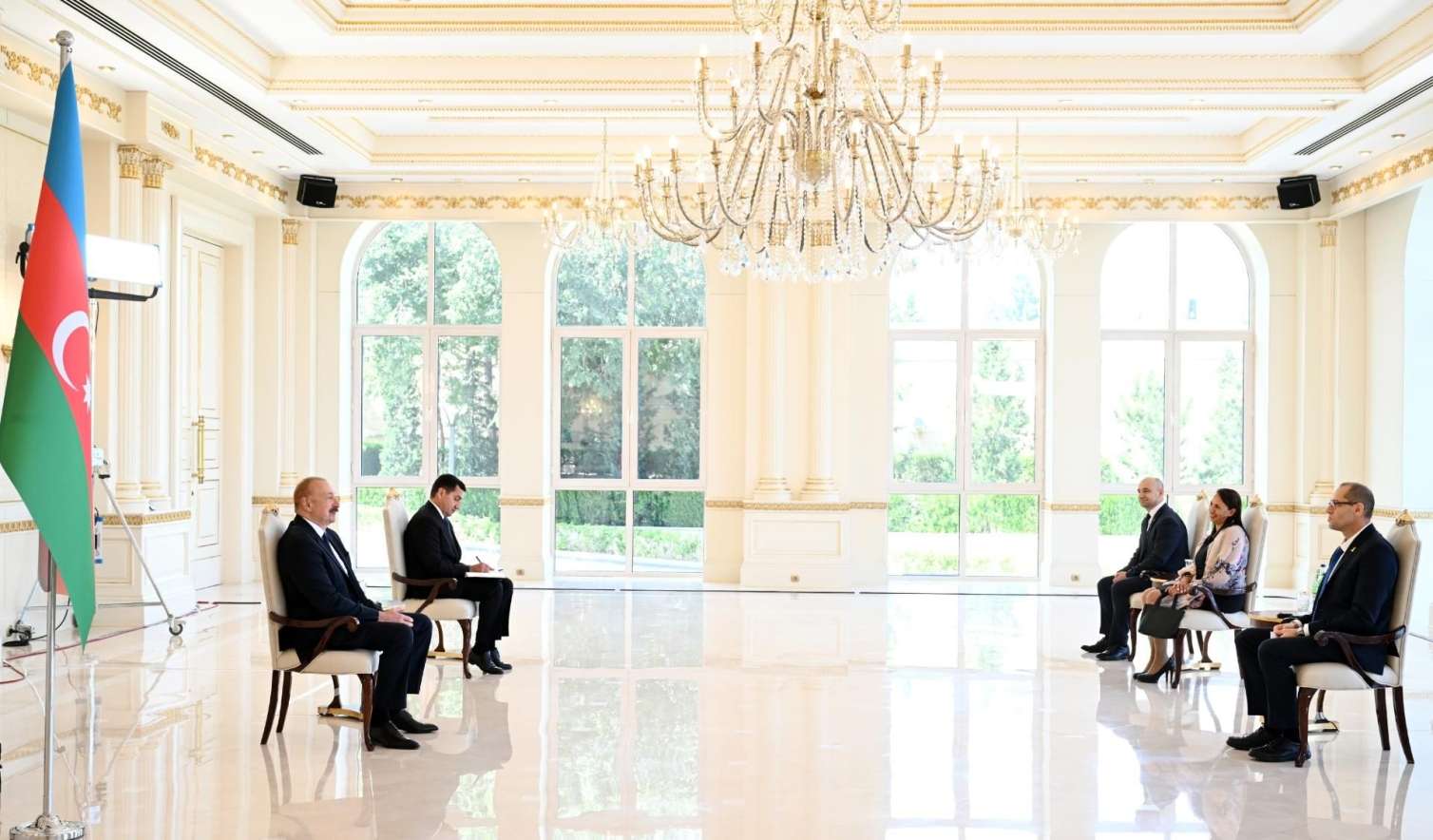  İlham Əliyev İsrailin yeni səfirini QƏBUL ETDI - FOTO