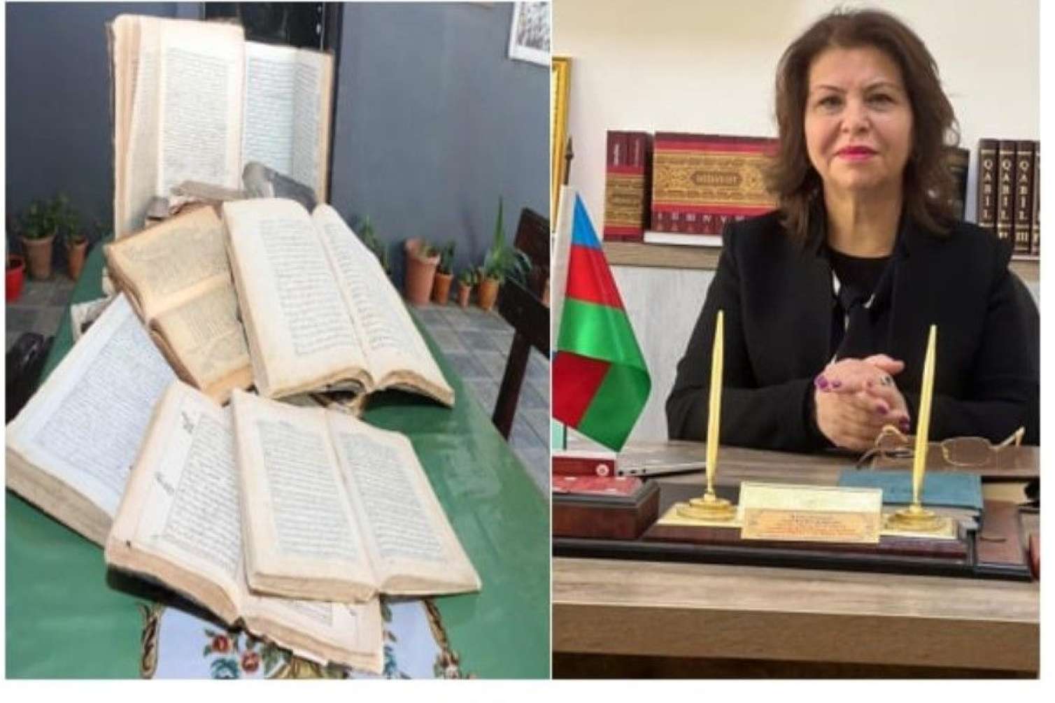 Molla İmranın yüz il qorunan qədim kitabları - FOTO 