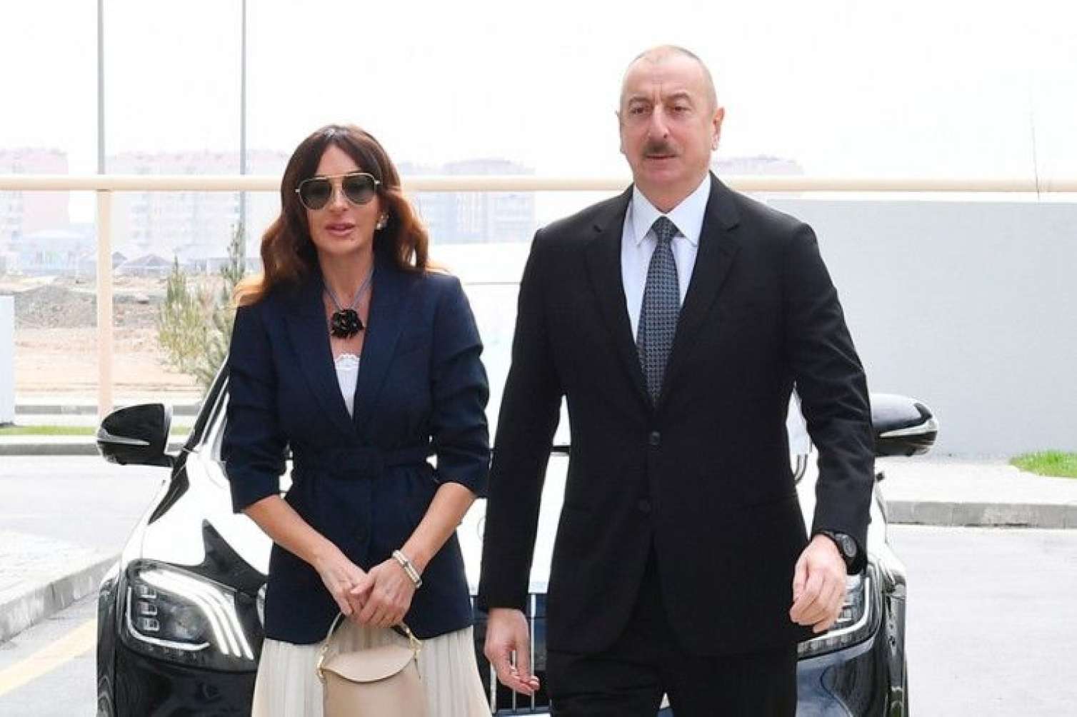 Prezident İlham Əliyev və birinci xanım Mehriban Əliyeva Gəncə şəhərində olublar - YENİLƏNİB