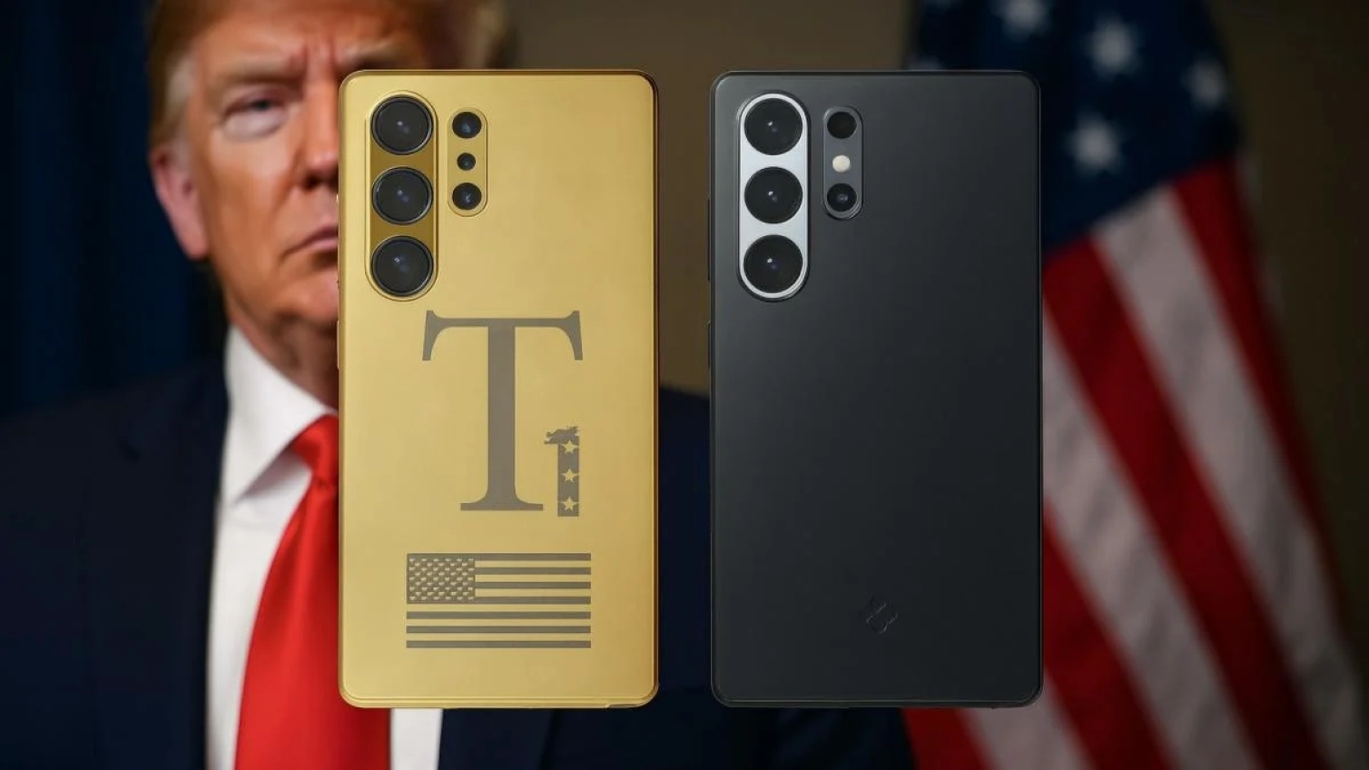 Trampın smartfonunda dəyişiklik - "İphone"dan "Samsung" kopyasına keçdi - FOTO 