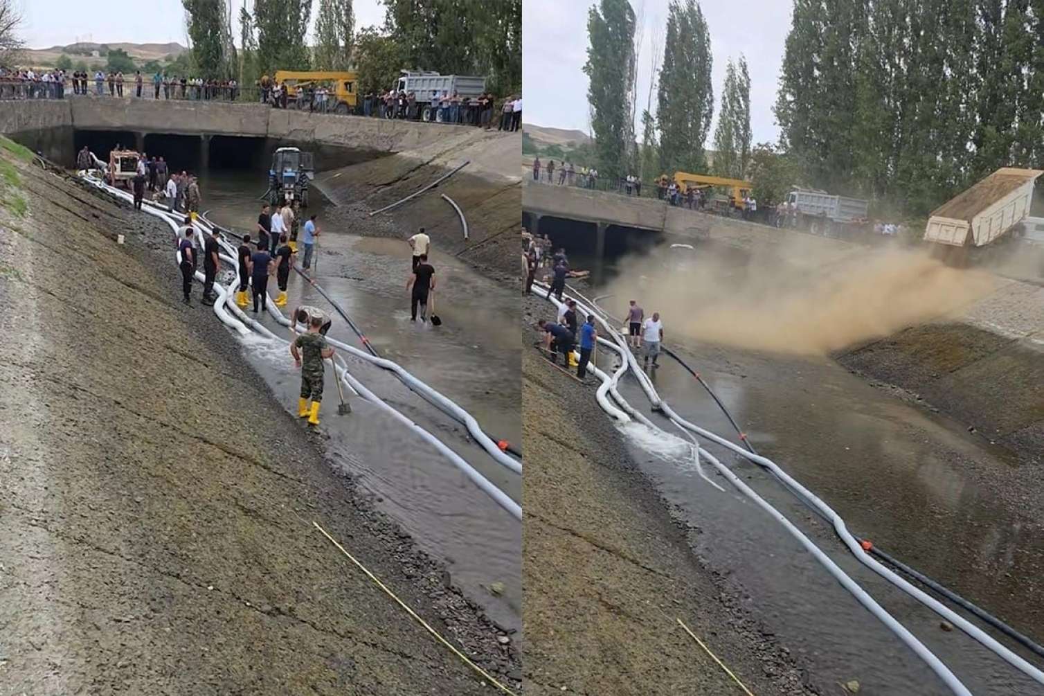 Füzulidə Baş Mil Kanalından meyit tapıldı 