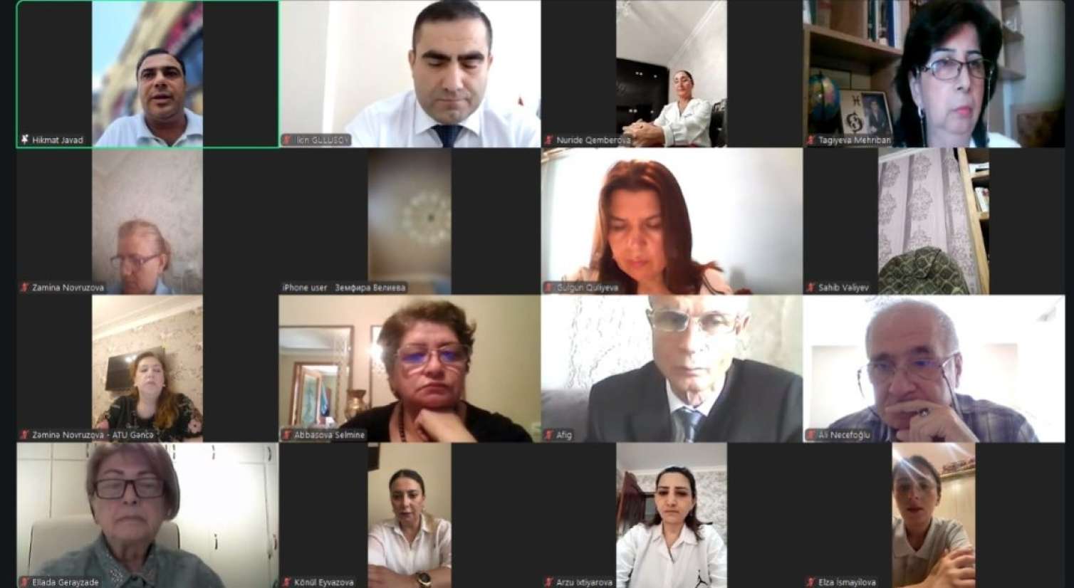 Stokholmda Qarabağ Zəfərinin 5 illiyinə həsr olunan videokonfrans keçirilib - FOTO