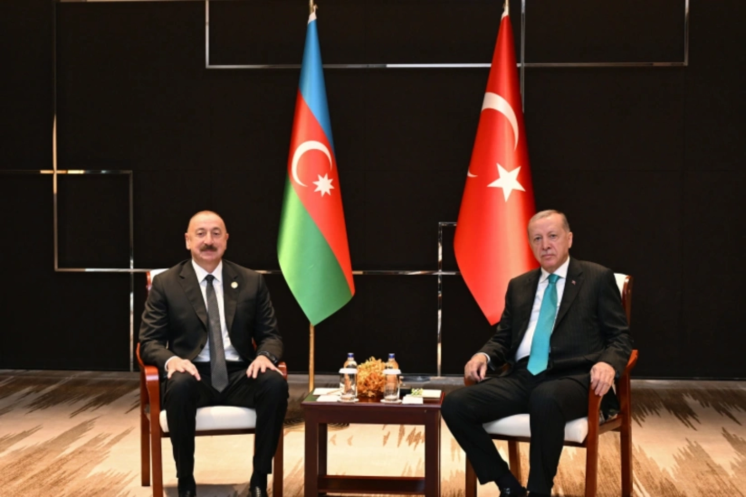 İlham Əliyev Çində Türkiyə Prezidenti ilə görüşdü  