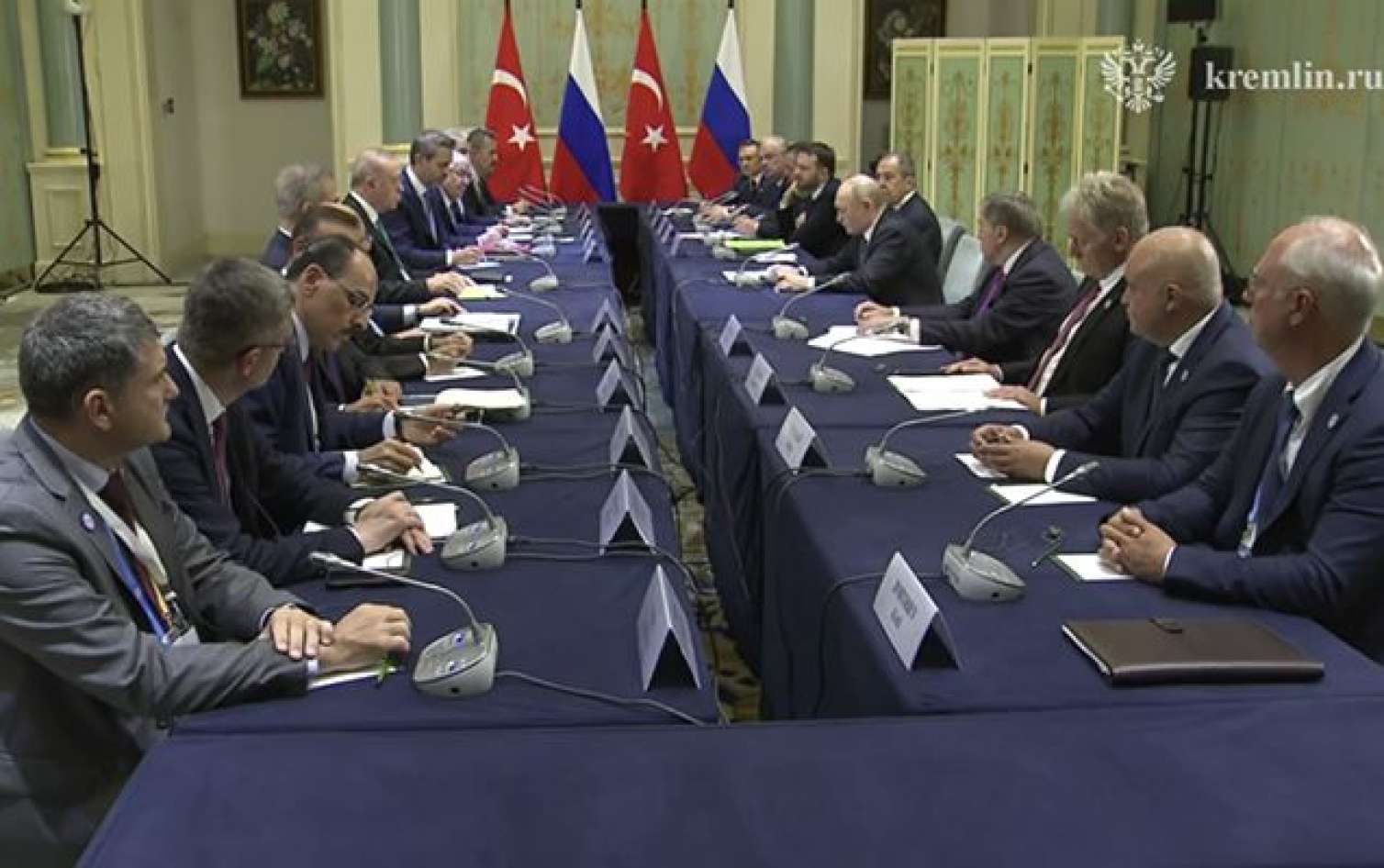 Çində Ərdoğan Putin görüşü keçirilir - VİDEO 