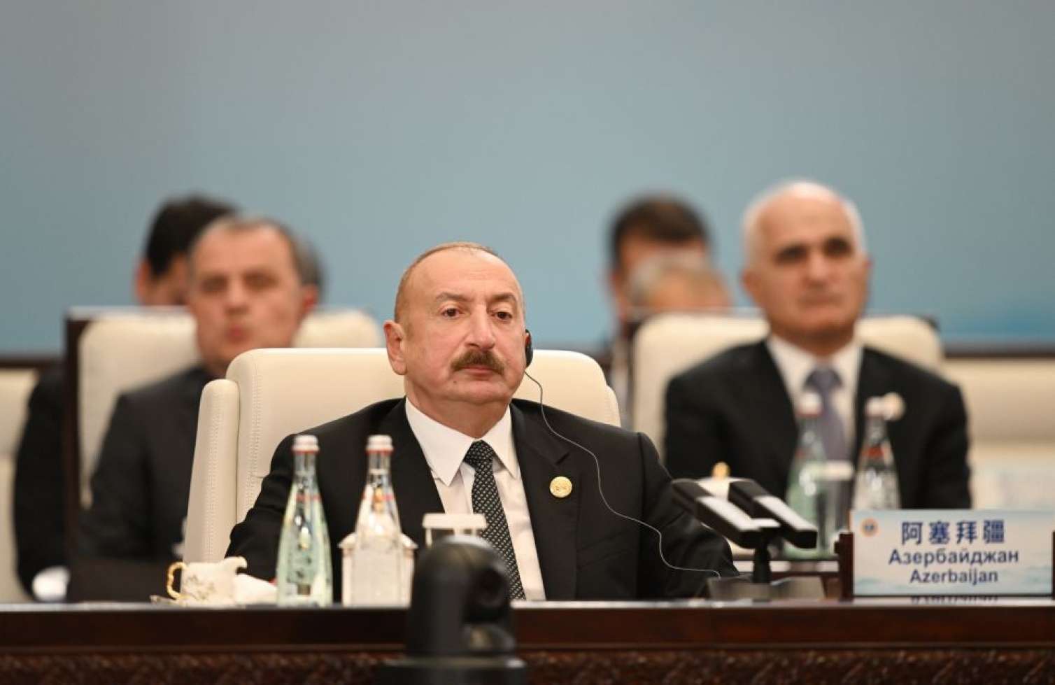 İlham Əliyev "ŞƏT+" formatında görüşdə çıxış etdi - Tam MƏTN - FOTO