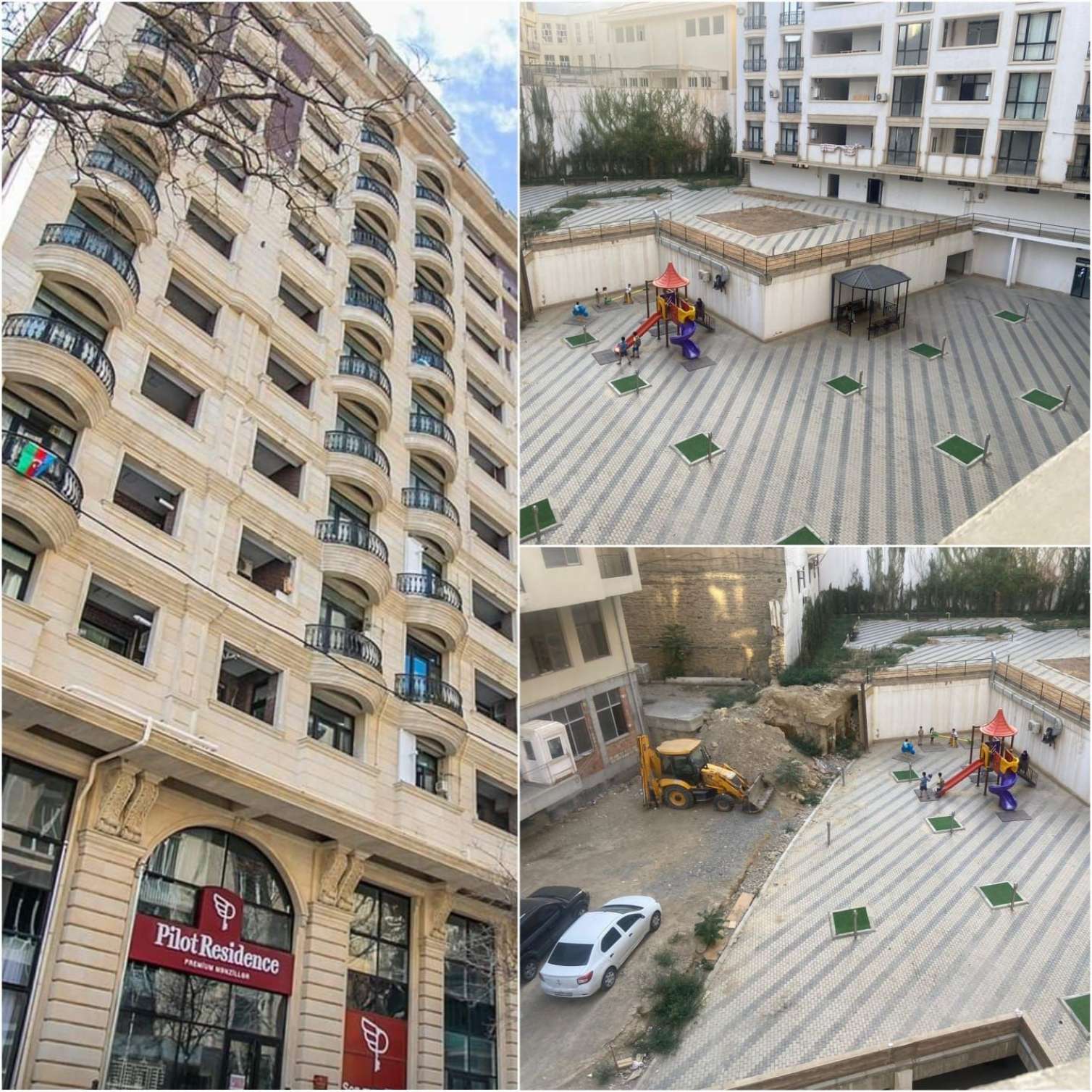 Qanunsuz tikilən milyonluq obyektlər -  Sakinlərlə "Pilot Residence” arasında qalmaqal  - FOTO