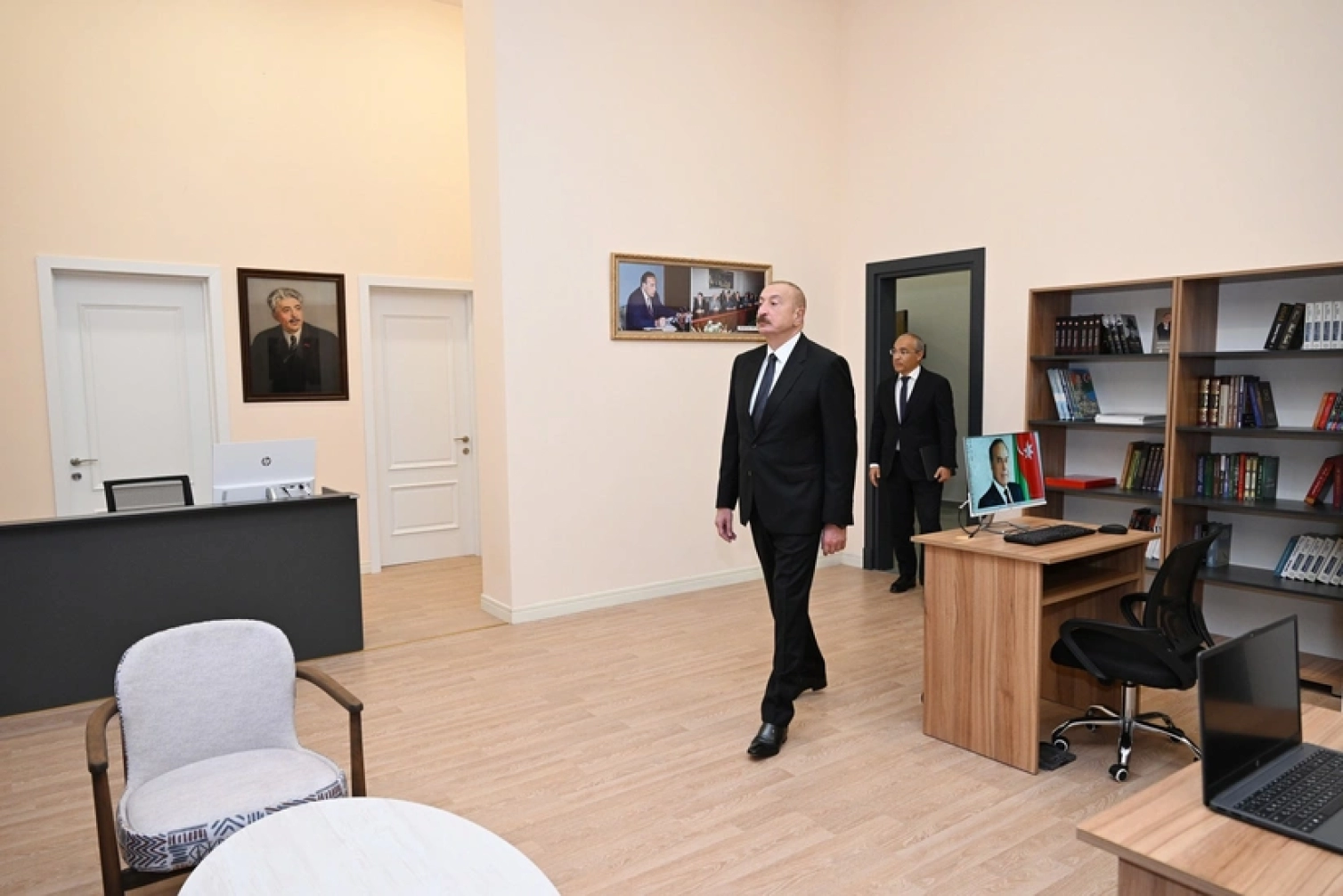 Prezident Yaradıcılıq Evinin açılışını etdi - FOTO
