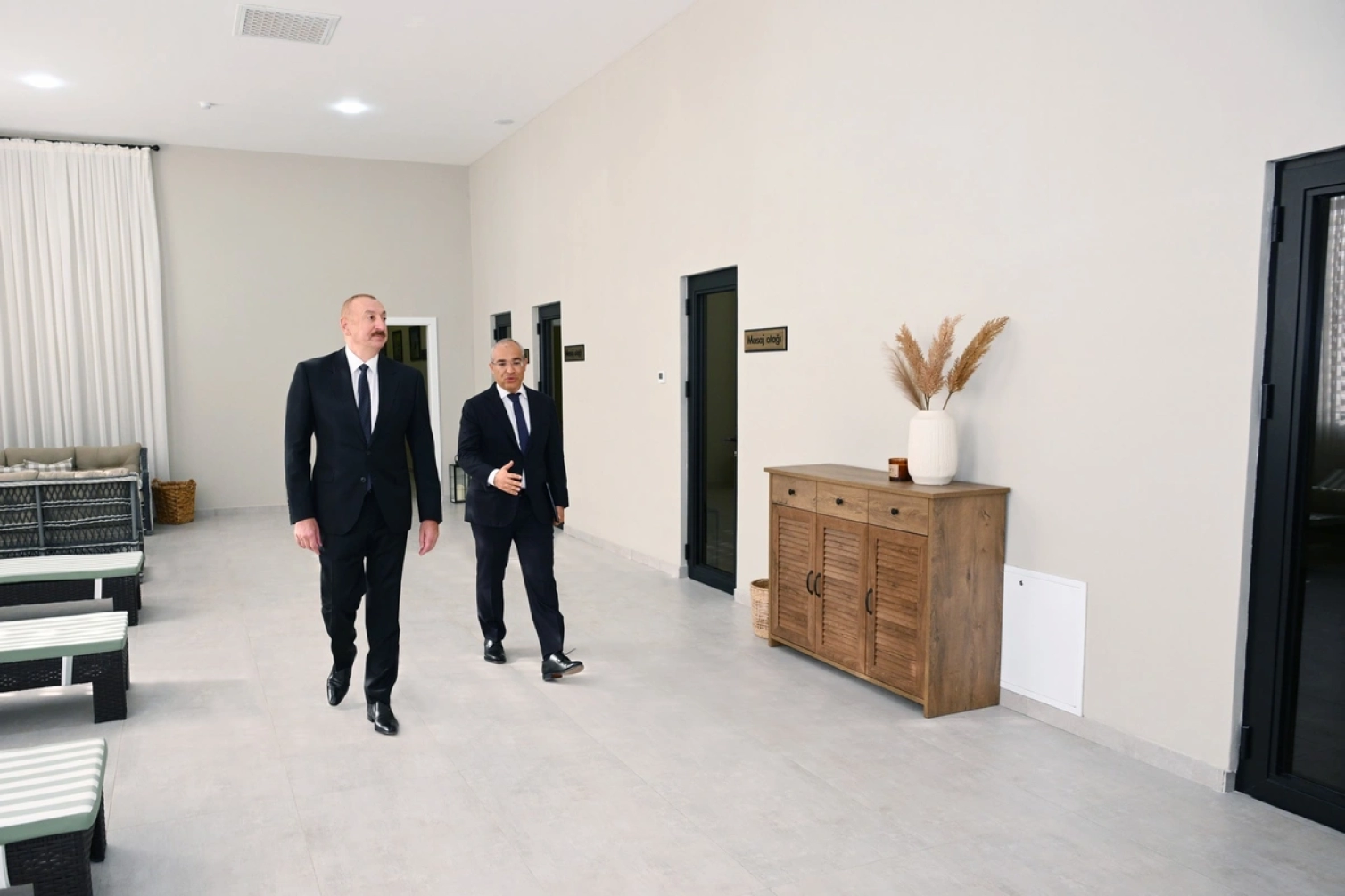 Prezident Yaradıcılıq Evinin açılışını etdi - FOTO