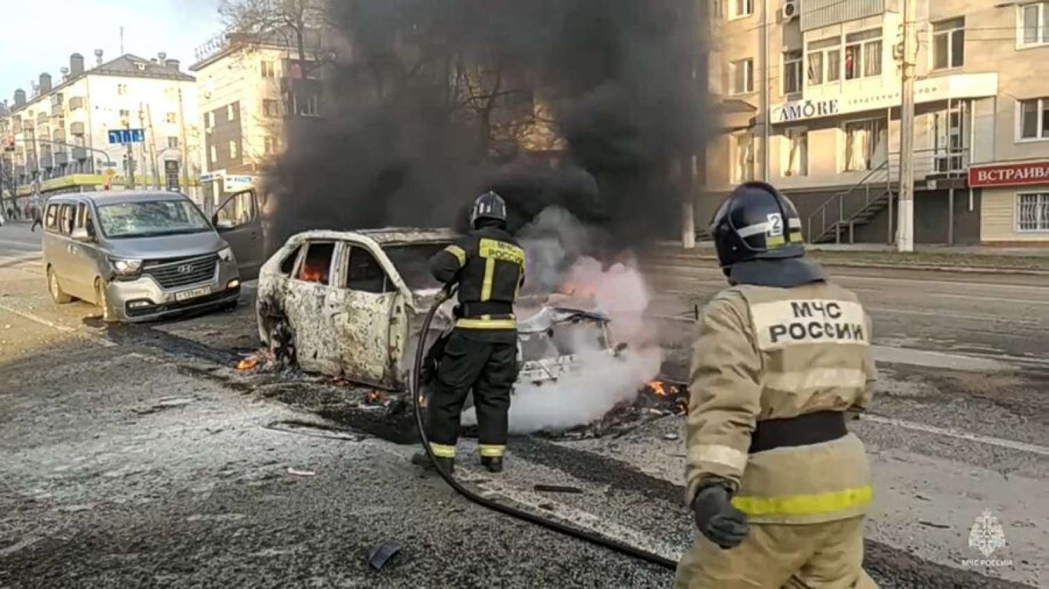 Ukrayna Belqorodu vurdu - Yaralananlar var 