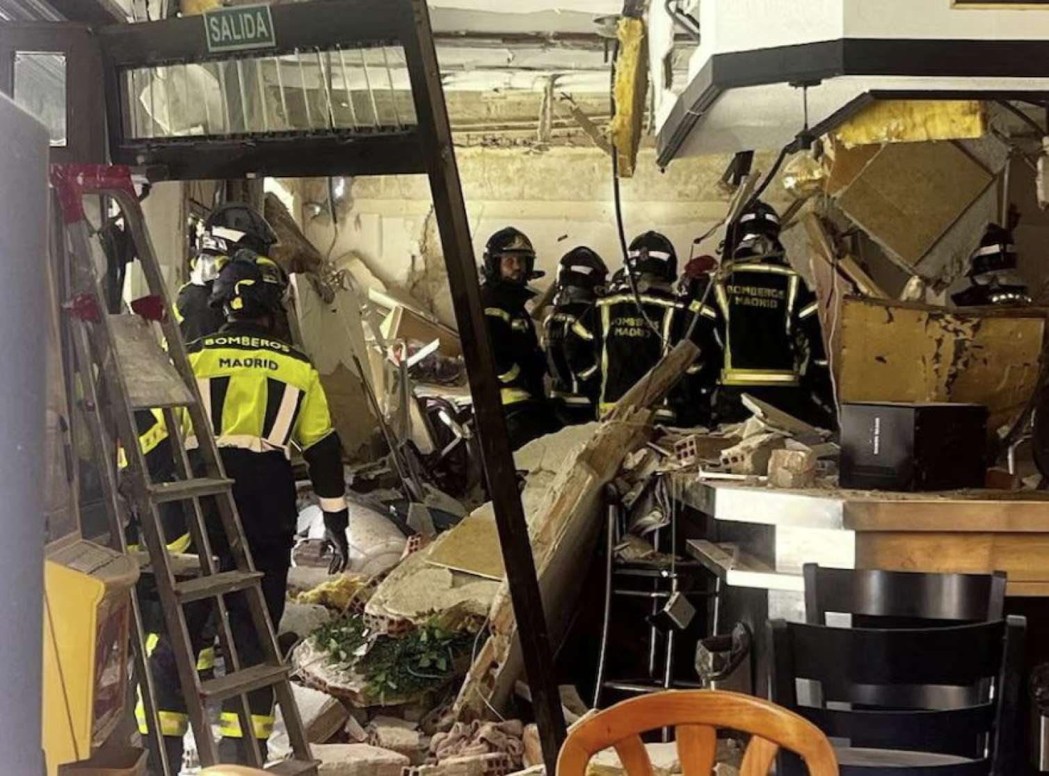Madriddə partlayış, 20-dən çox yaralı var - FOTO 