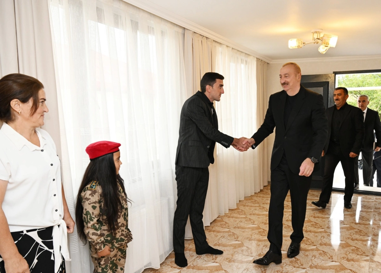 İlham Əliyev Xocalının Seyidbəyli kəndində oldu - FOTO