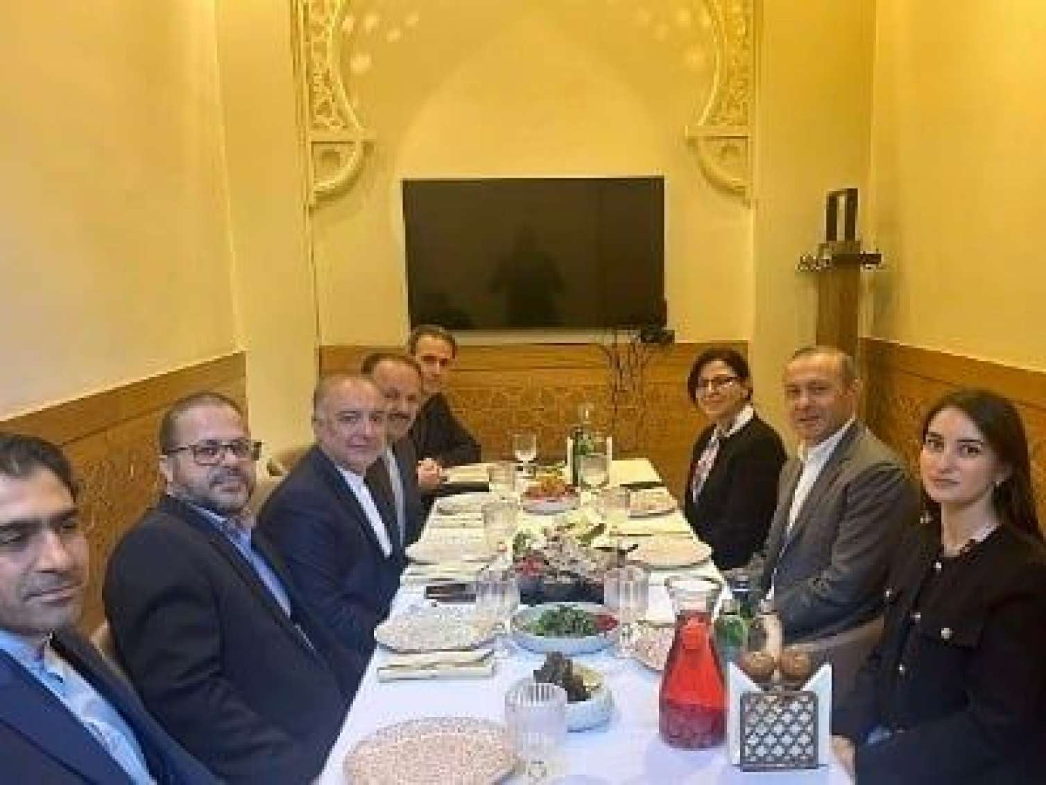 Sübhani Qriqoryanla vida naharı etdi - FOTO 
