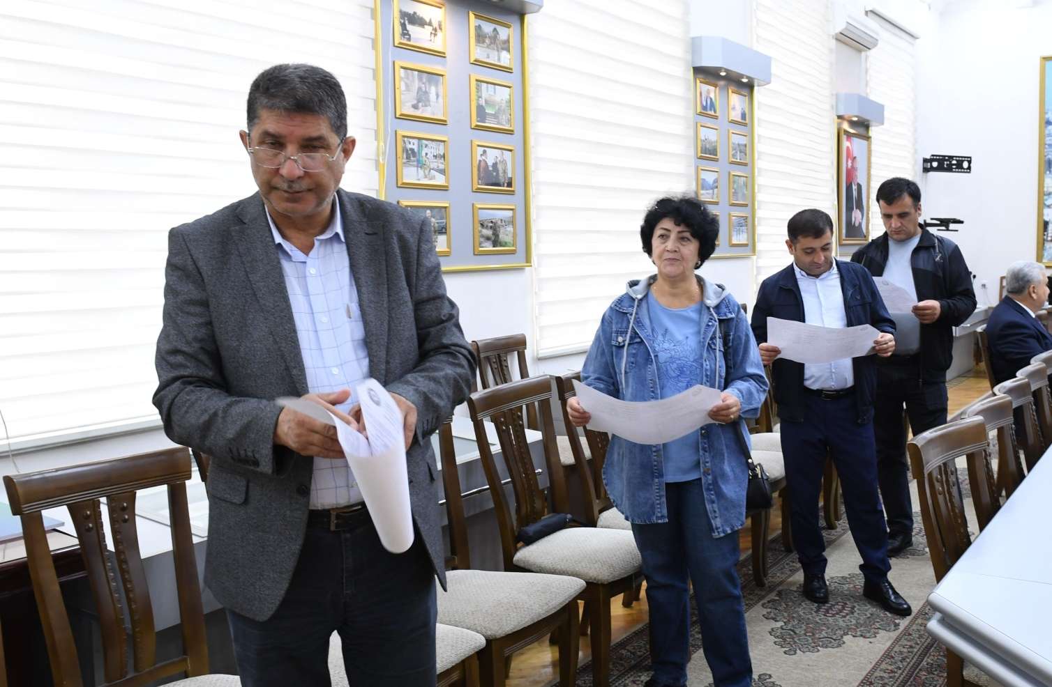 Dövlət Komitəsi yanında İctimai Şuraya seçkilər keçirildi - FOTO