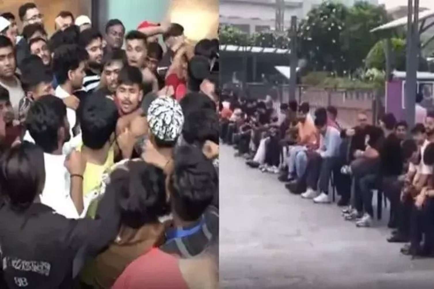 "iPhone 17" almaq üçün növbədə DAVA: Polislər müdaxilə etdi - VİDEO 