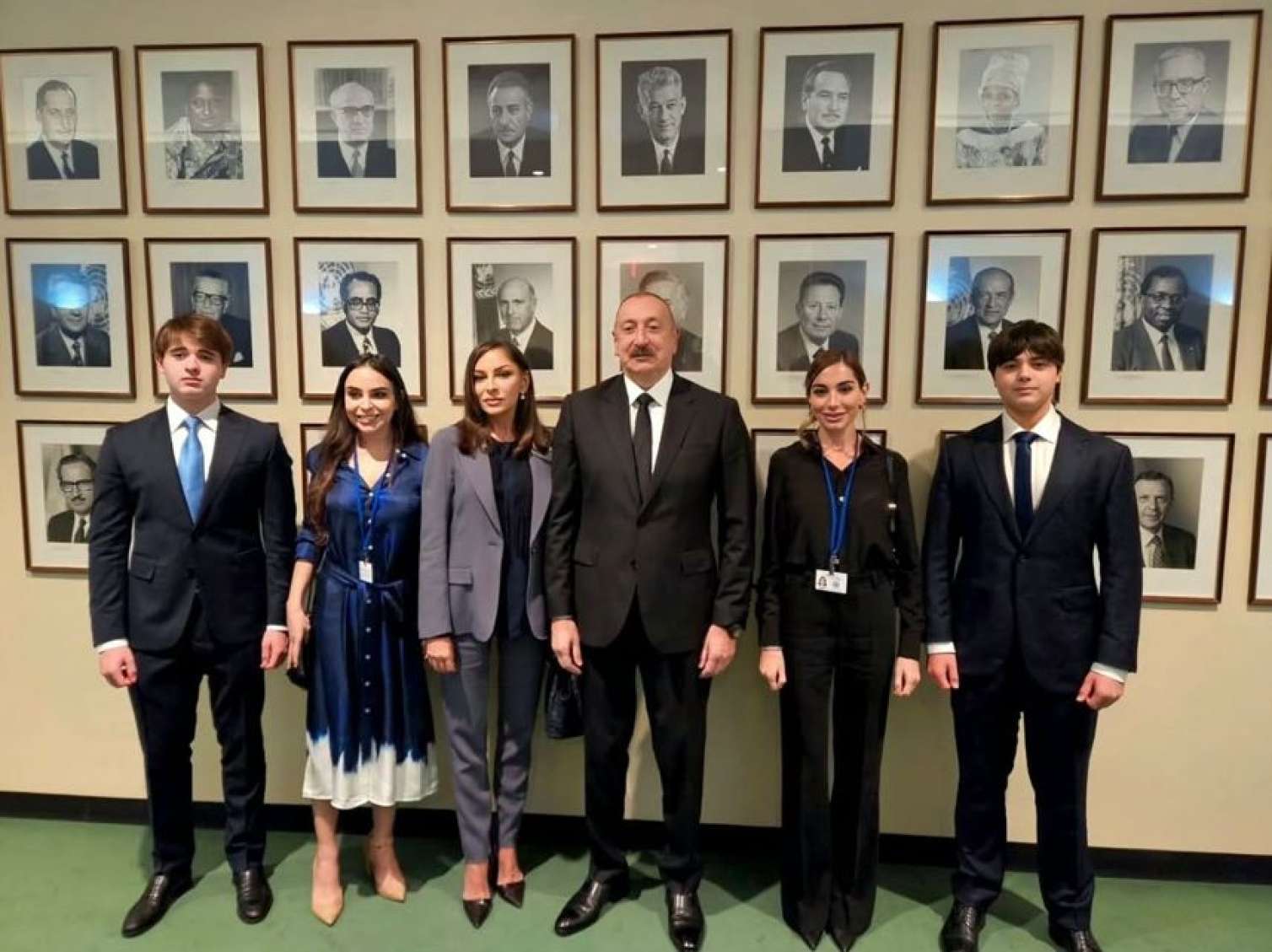 Prezident ailəsinin Nyu-Yorkdan FOTOSU 
