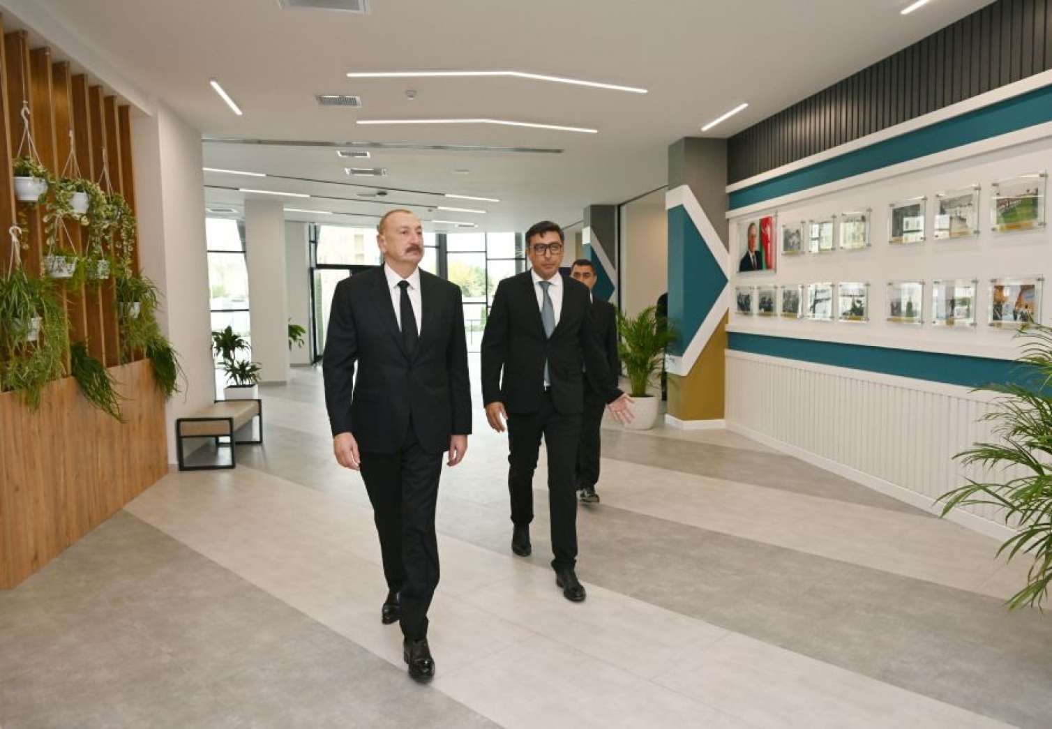 Prezident Yevlaxda açılış etdi - FOTO