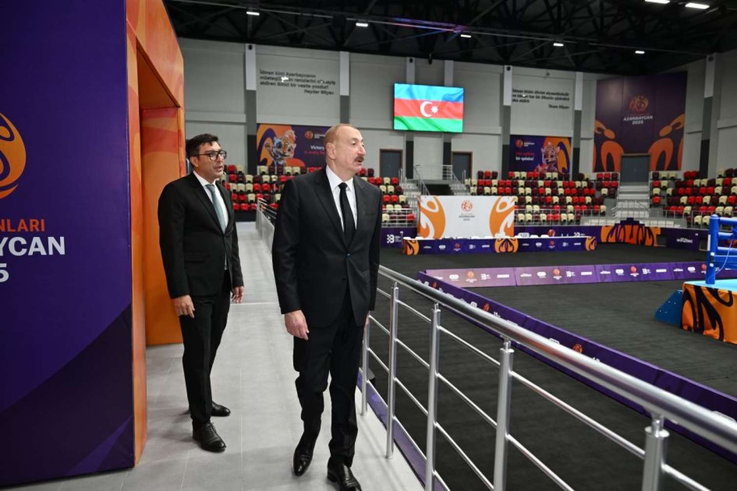 Prezident Yevlaxda açılış etdi - FOTO