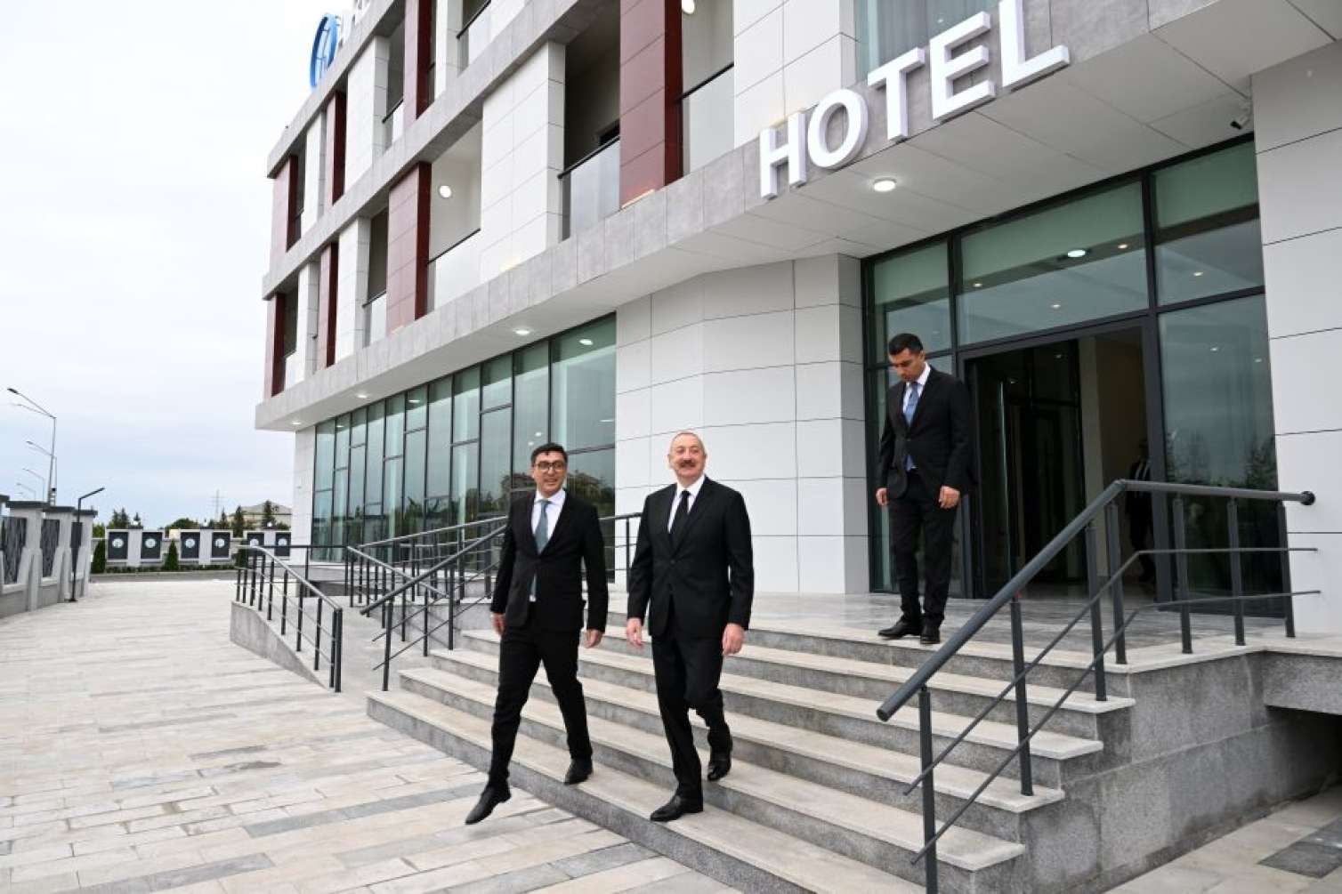 Prezident Yevlaxda açılış etdi - FOTO