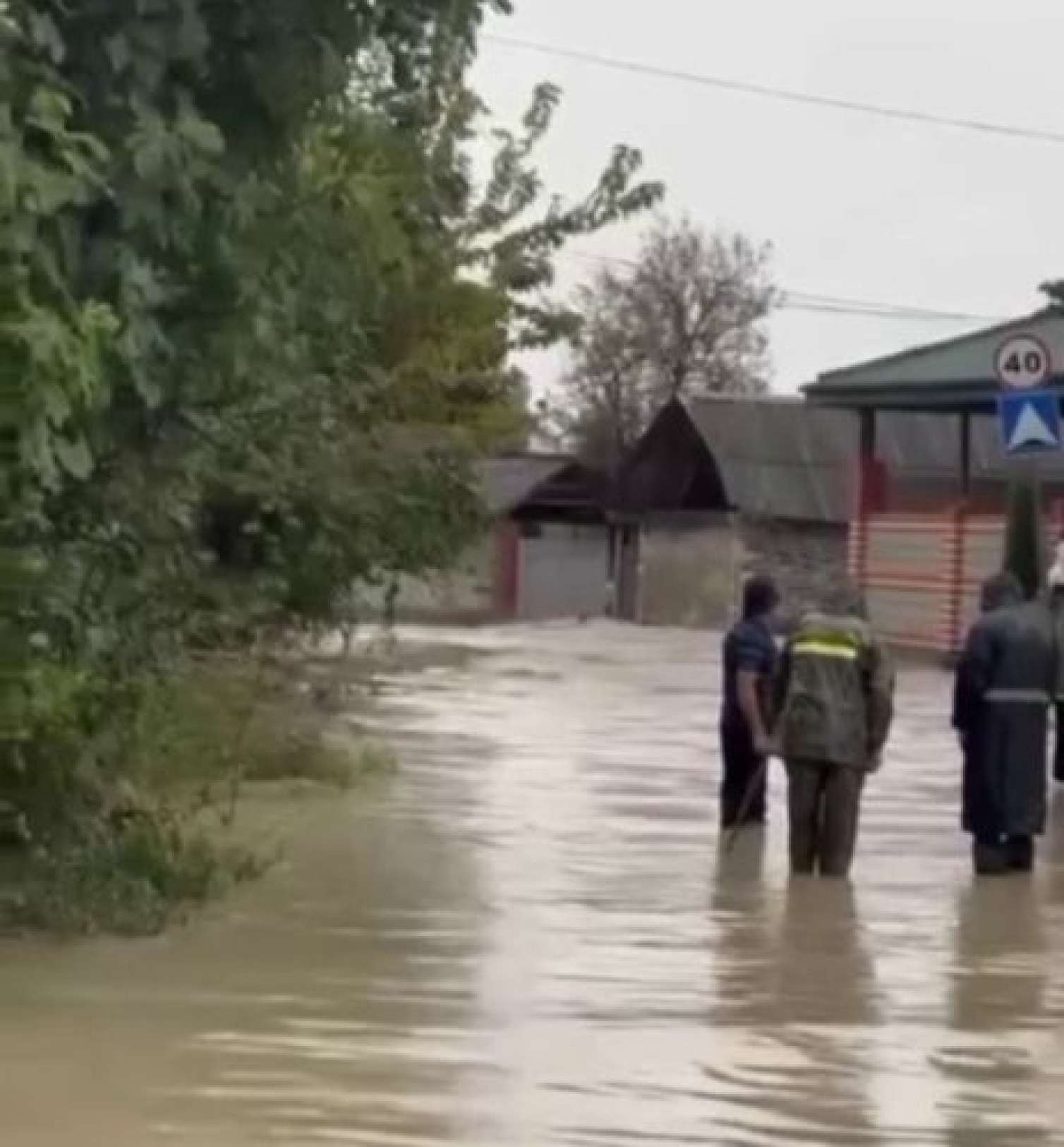 Azərbaycanlıların yaşadığı kəndlər su altında qaldı - VİDEO 